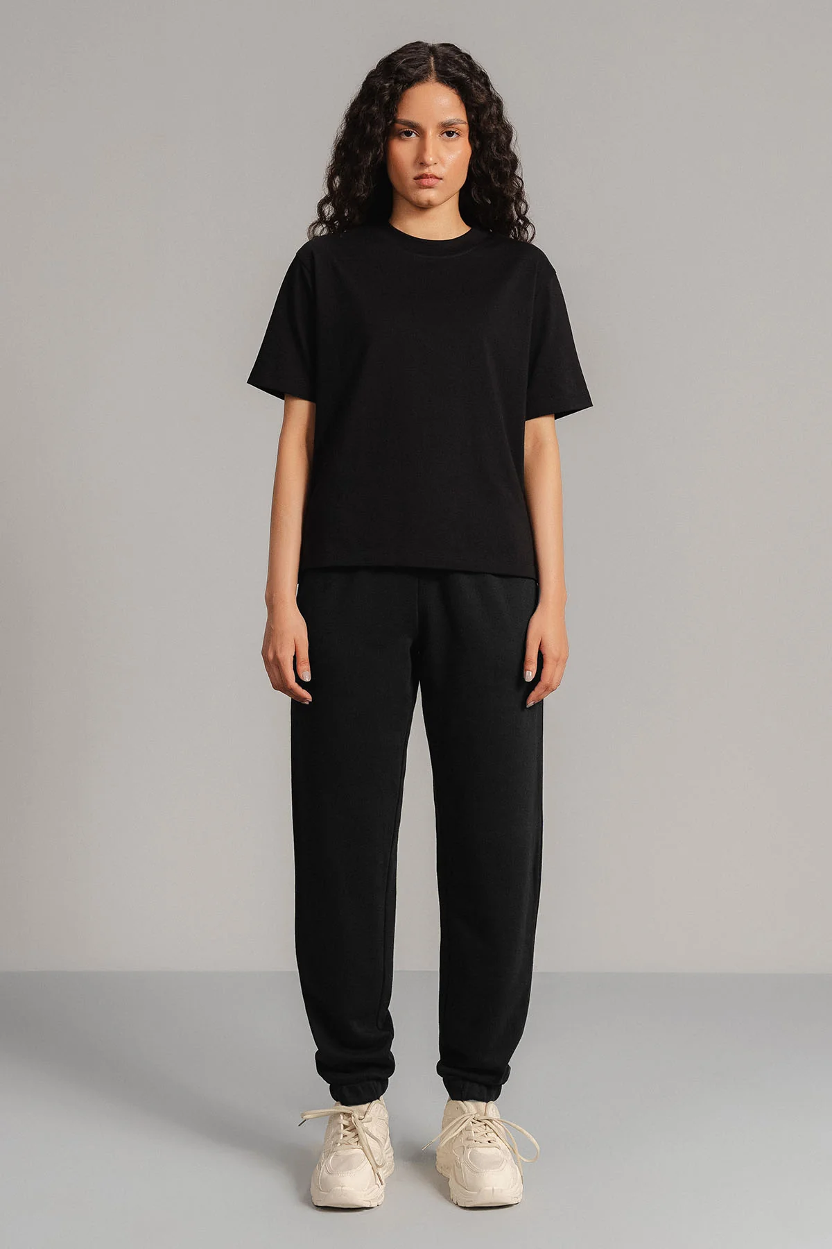 BASIC CROPPED JOGGERS-FRENCH TERRY - Image 7