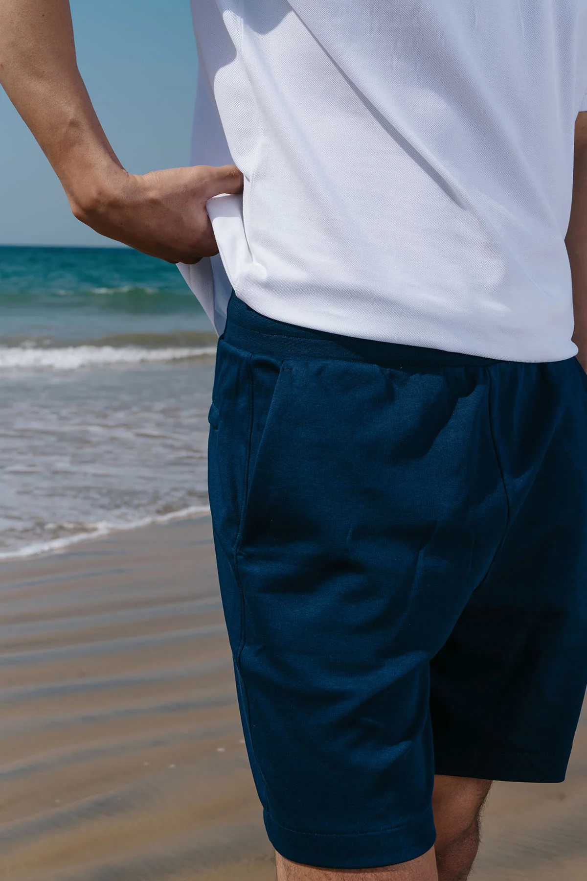 BASIC SHORTS - REGULAR DOUBLE KNIT - Image 2