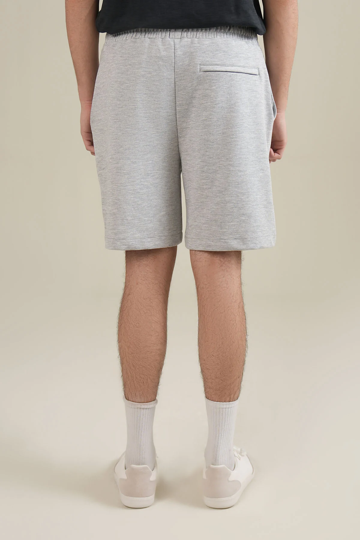 BASIC SHORTS-REGULAR DOUBLE KNIT - Image 6