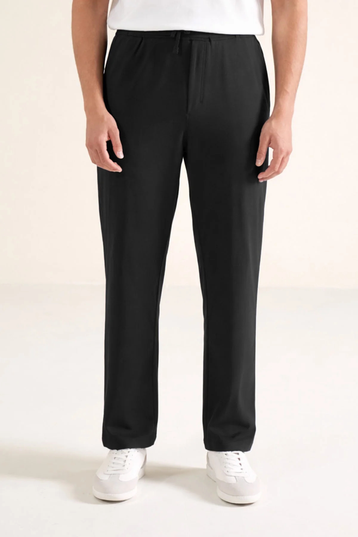 MEN BASIC SWEATPANTS-DOUBLE KNIT LIGHT - Image 3