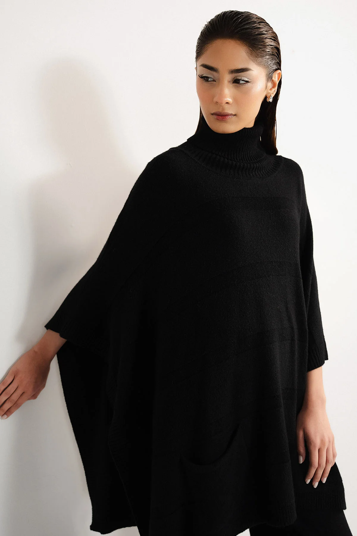 BLACK CO-ORD SET - KNIT WEAR - Image 5
