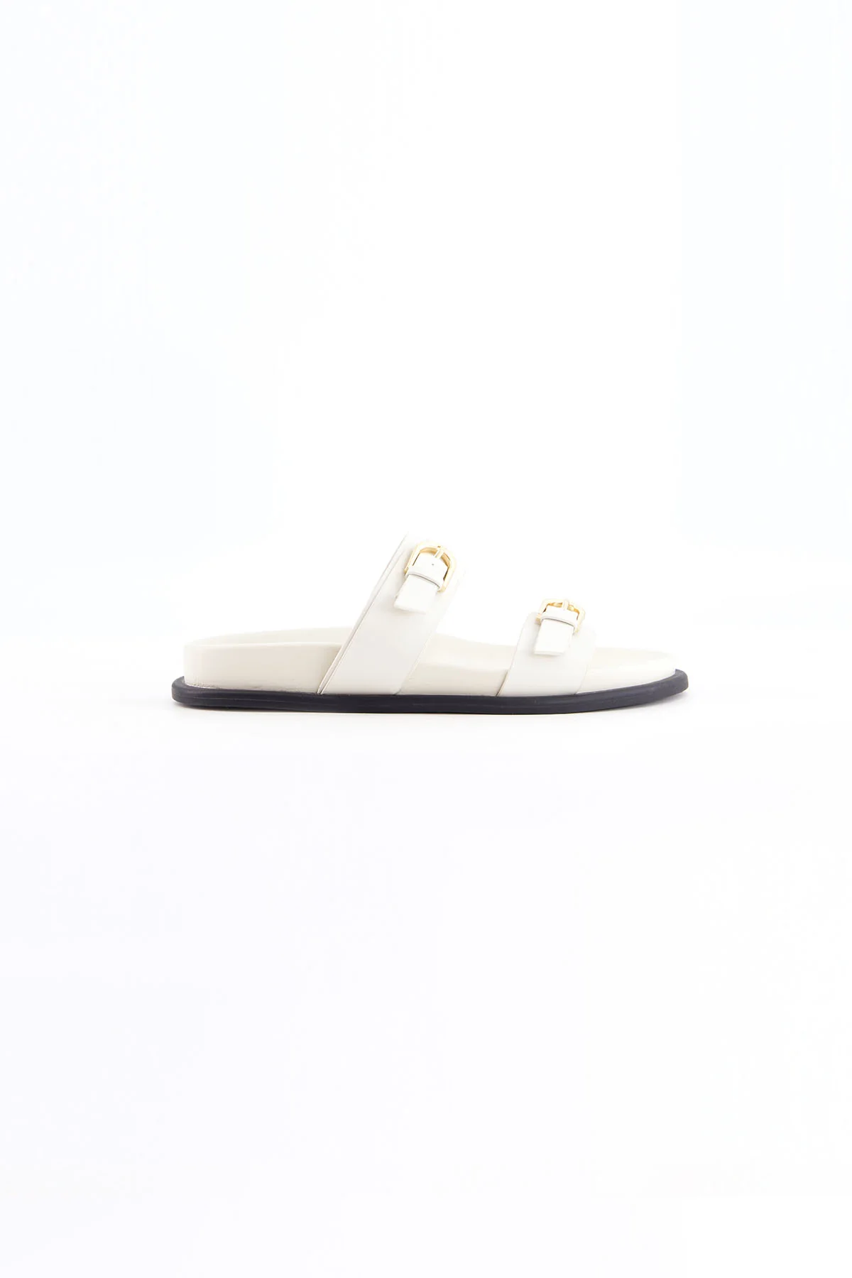 BUCKLED SLIDER SANDALS - Image 3