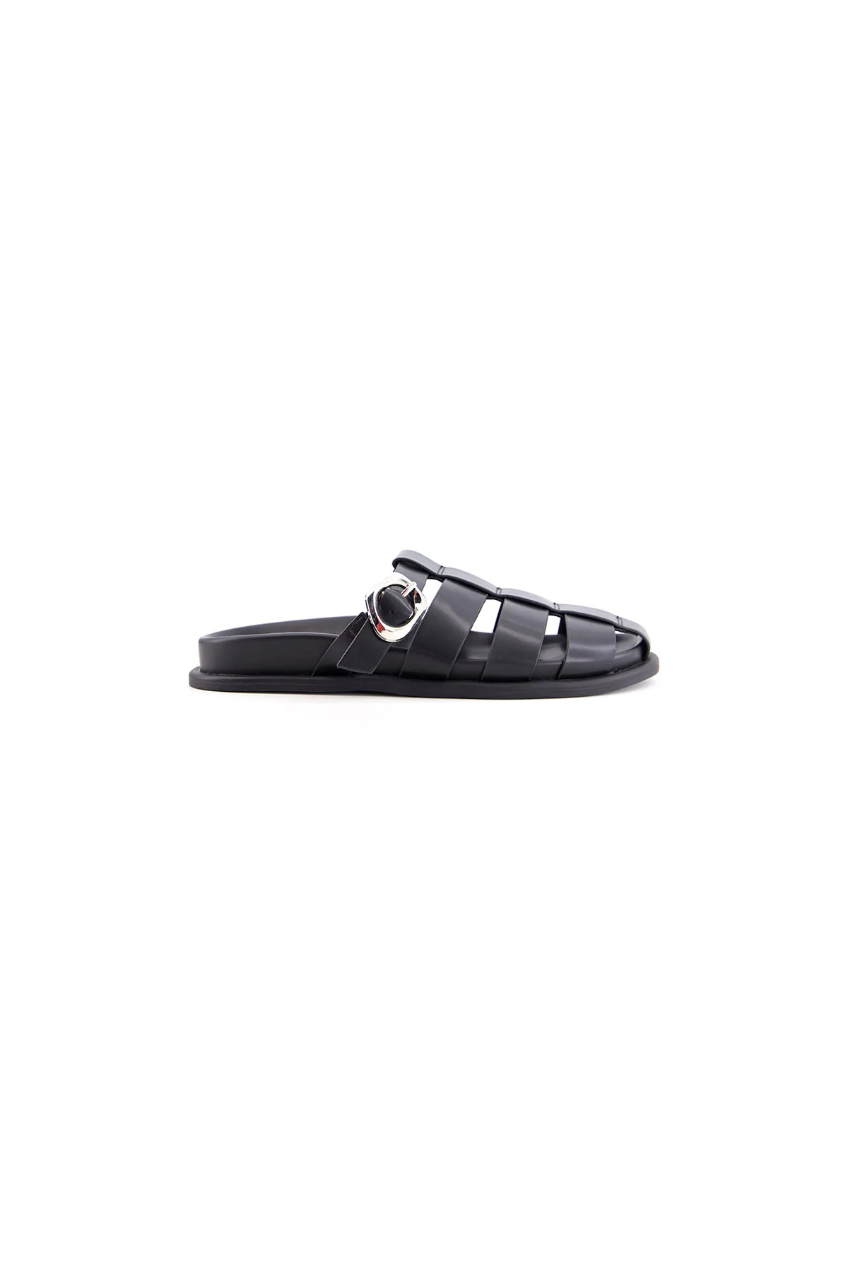 BUCKLED SLIDER SANDALS - Image 3