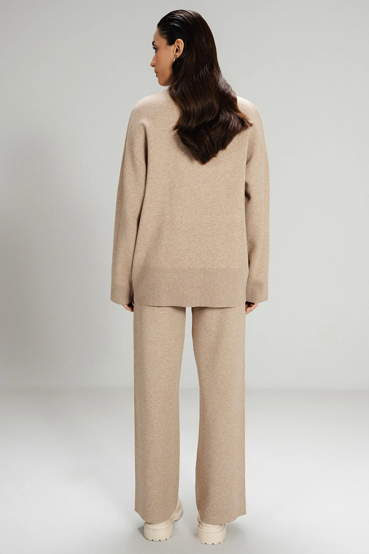 CAMEL CO-ORD SET - KNIT WEAR - Image 11