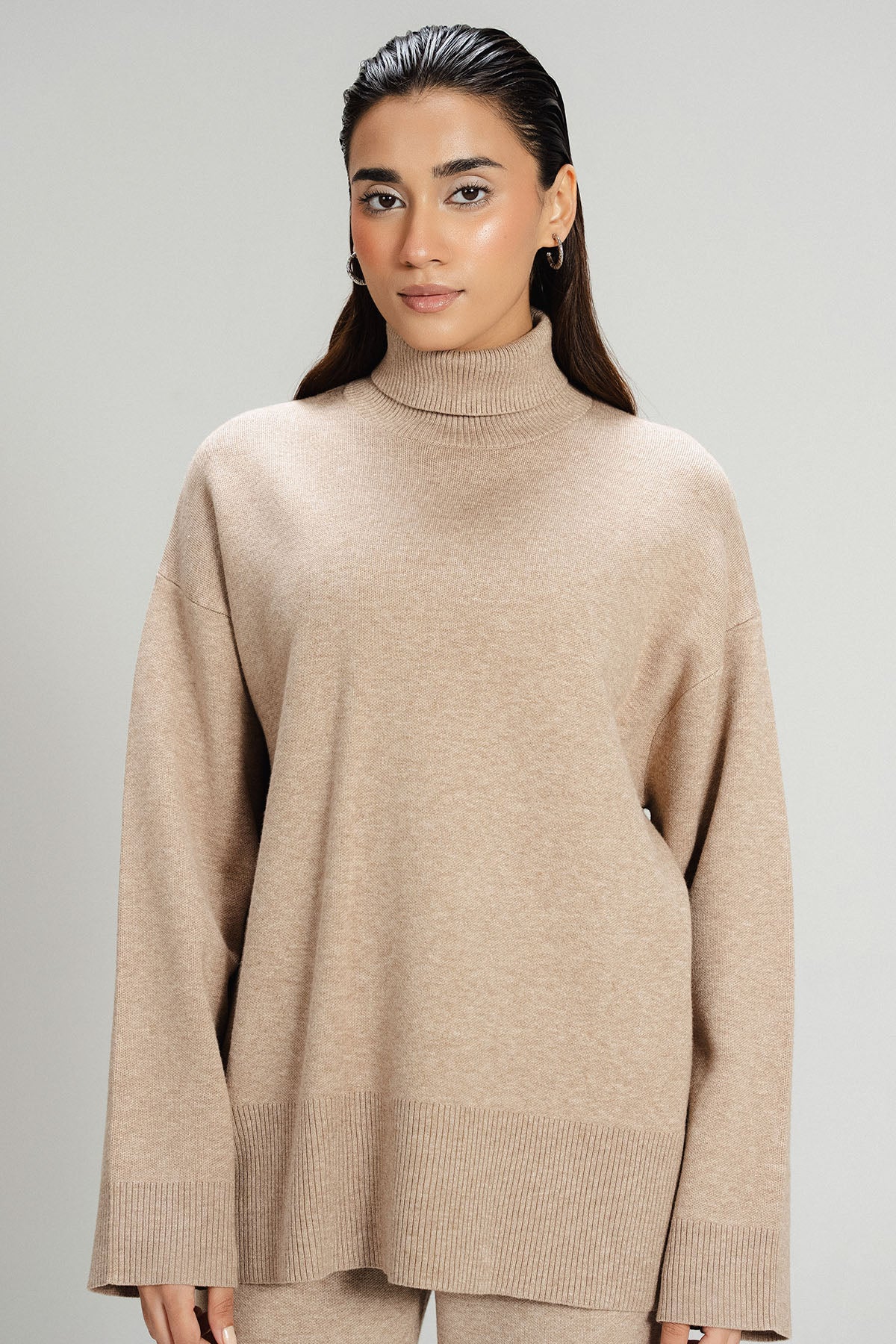 CAMEL CO-ORD SET - KNIT WEAR - Image 5