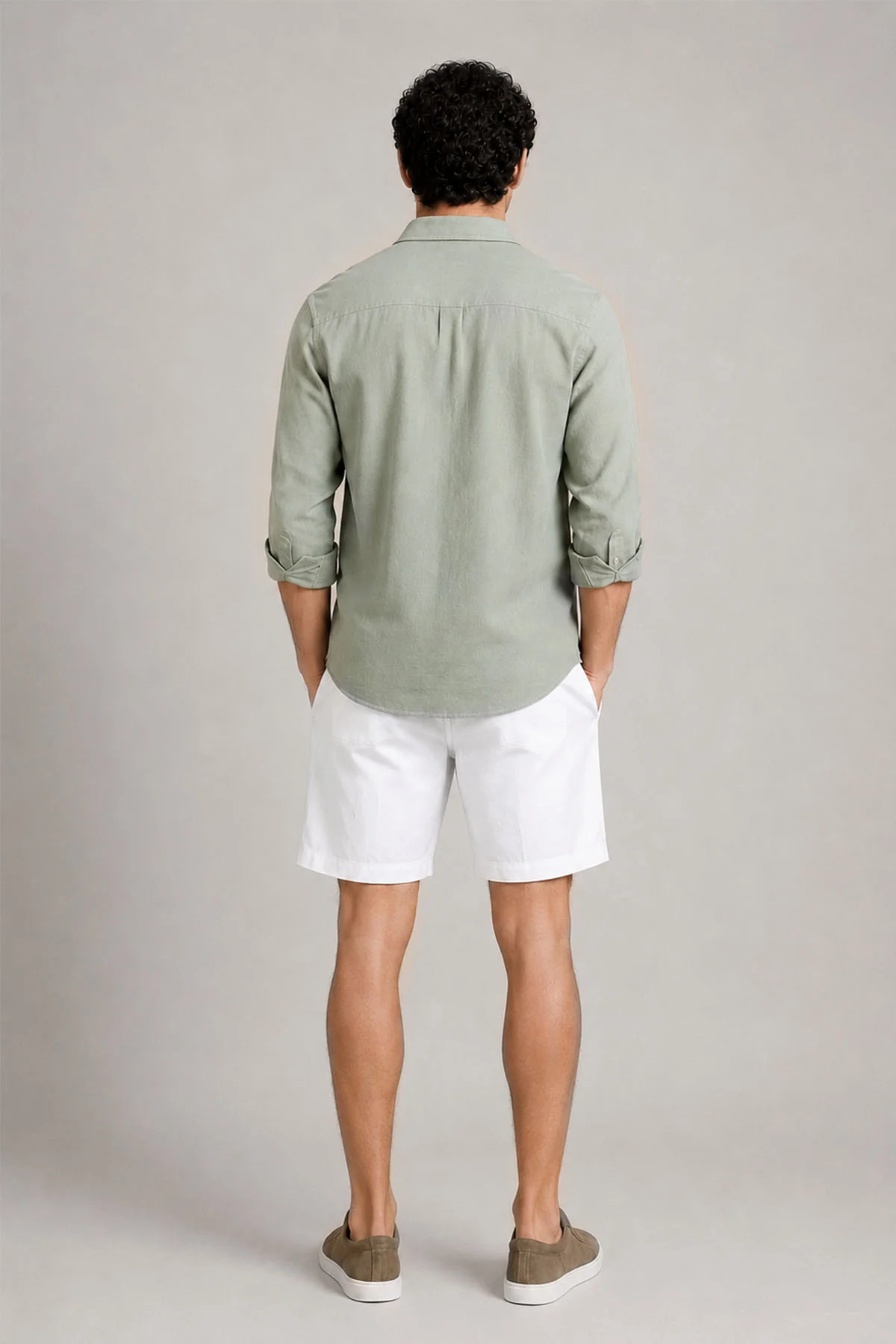 CLASSIC FULL SLEEVE 100% LINEN - Image 4