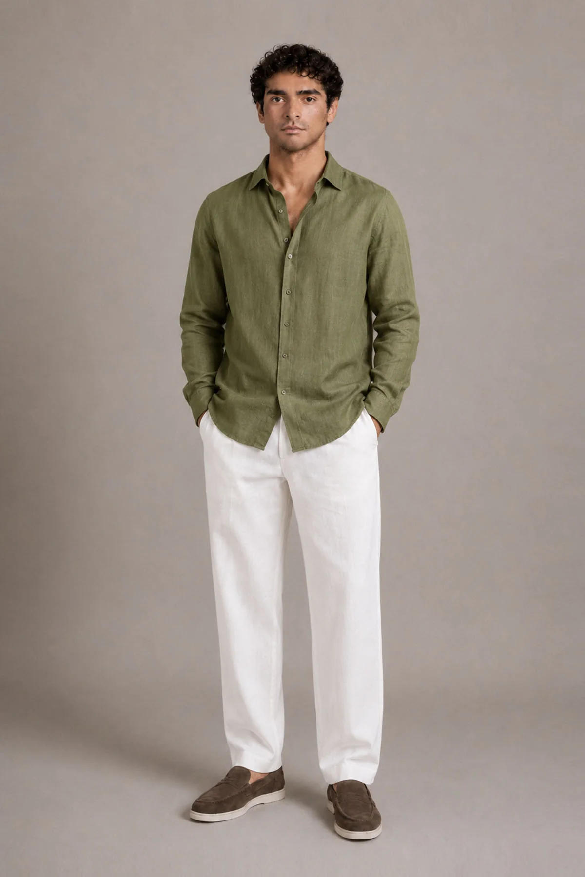 CLASSIC FULL SLEEVE 100% LINEN