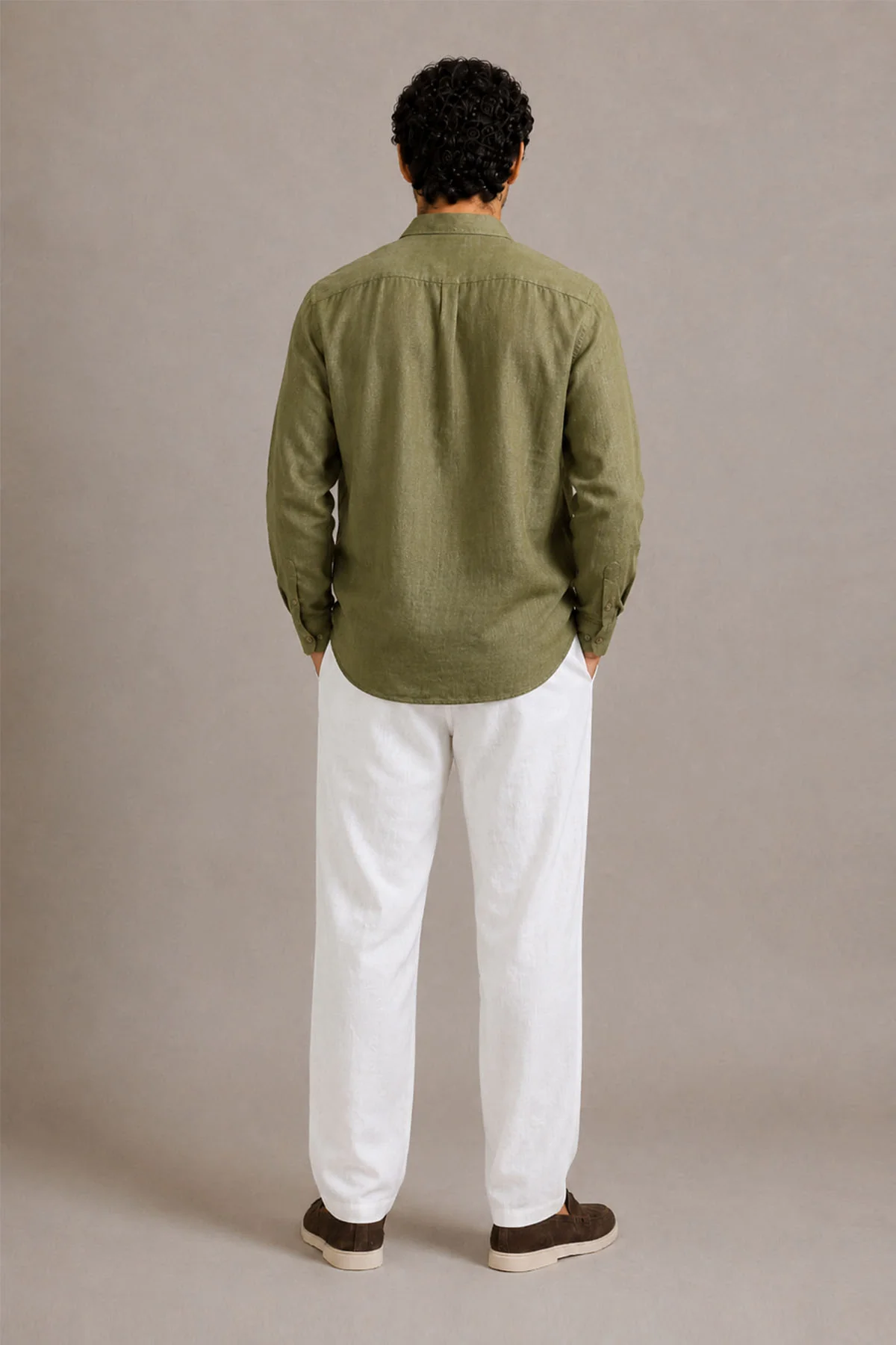 CLASSIC FULL SLEEVE 100% LINEN - Image 4