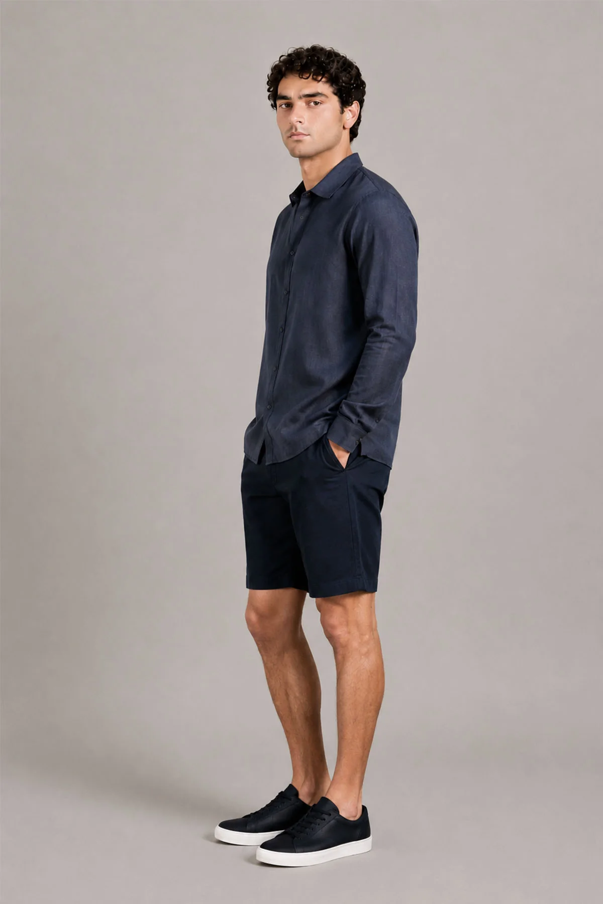 CLASSIC FULL SLEEVE 100% LINEN - Image 3