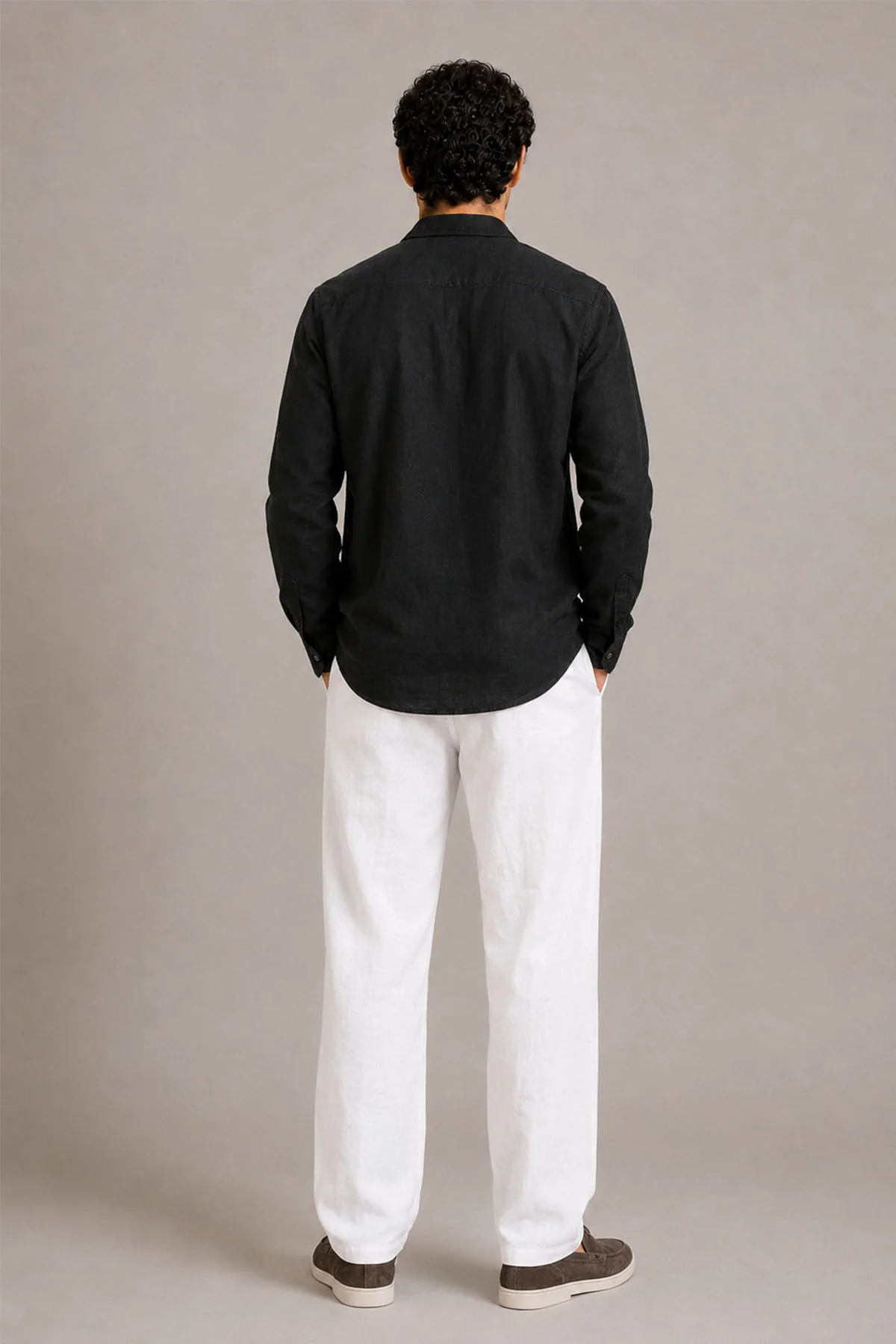 CLASSIC FULL SLEEVE 100% LINEN - Image 4
