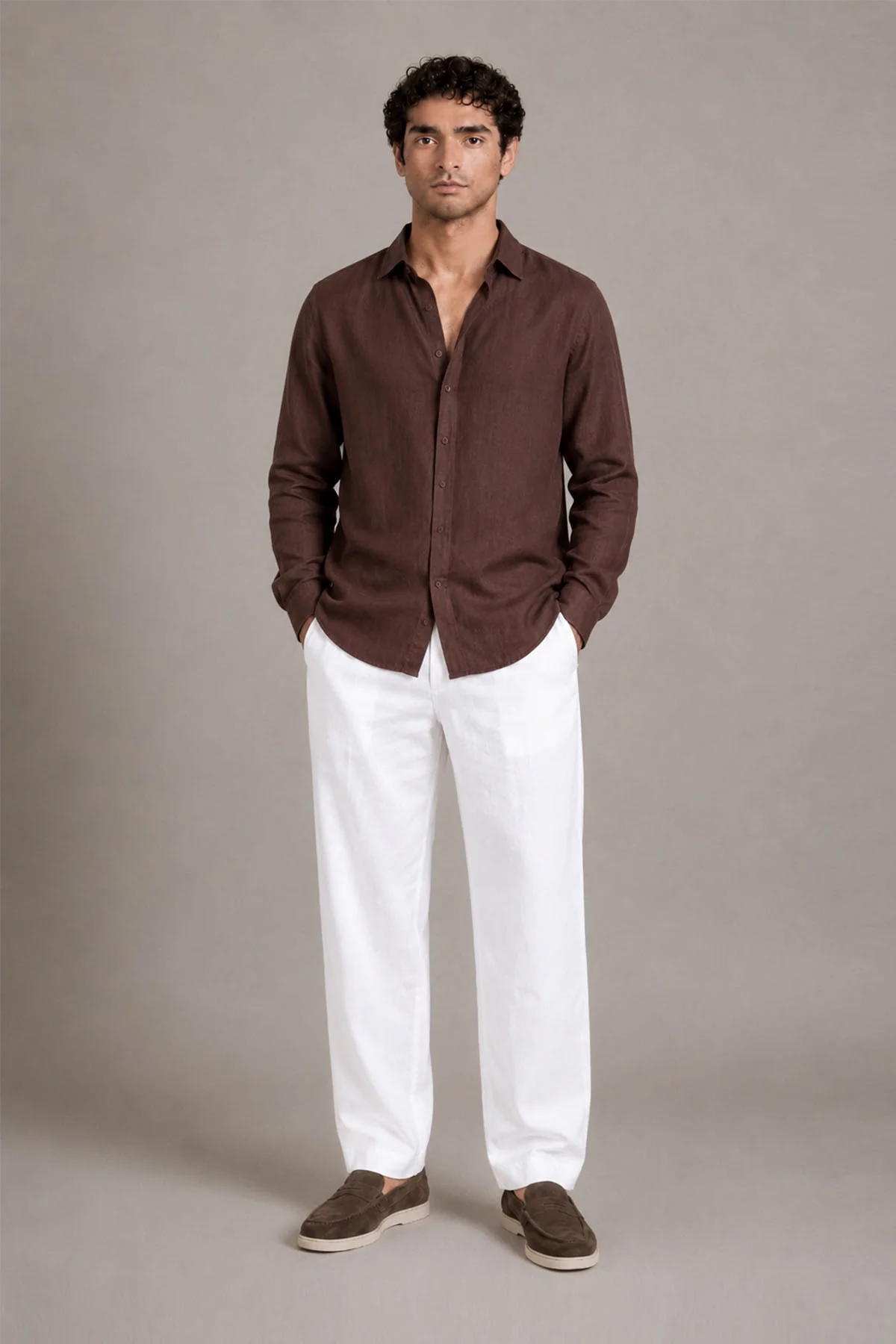 CLASSIC FULL SLEEVE 100% LINEN