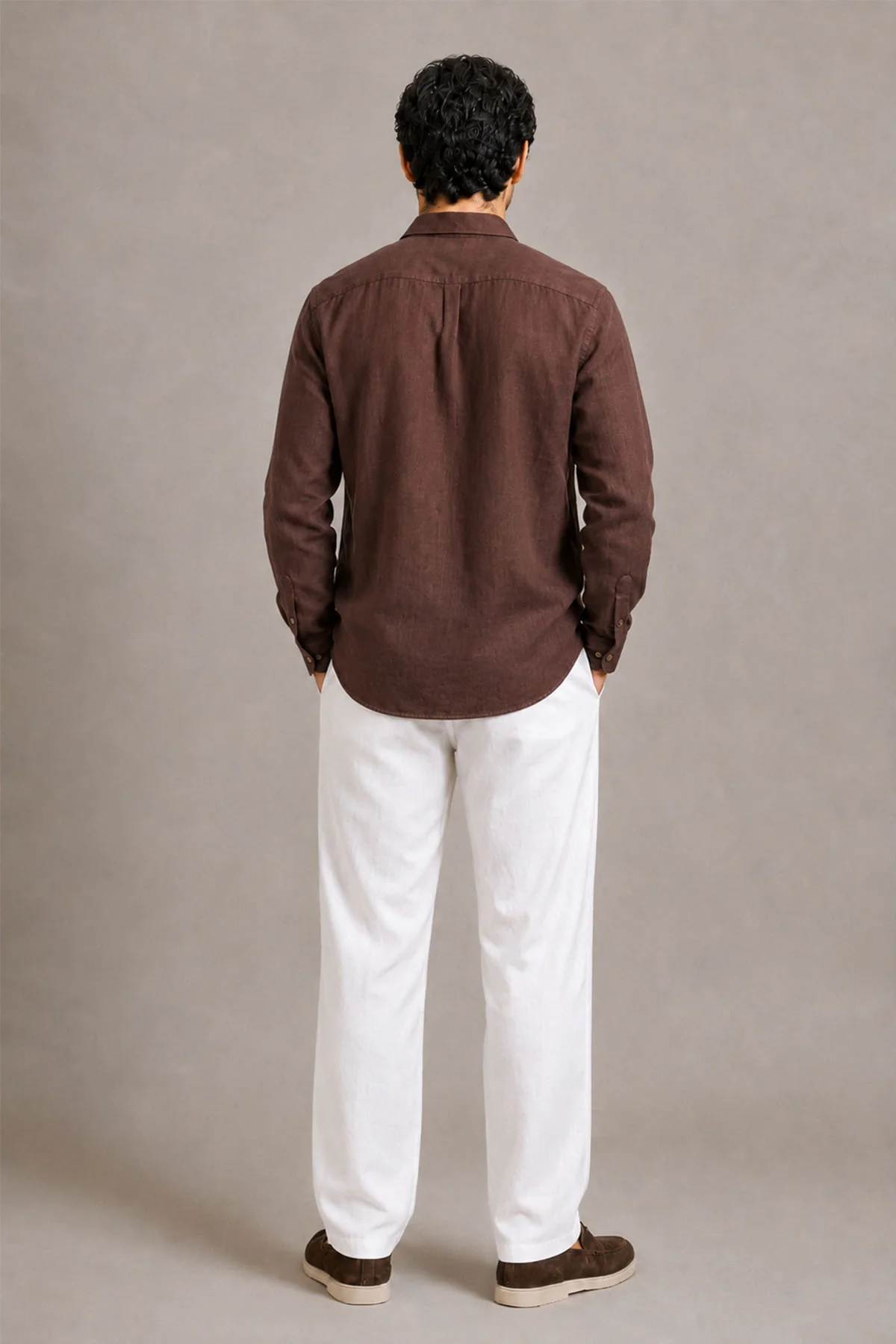 CLASSIC FULL SLEEVE 100% LINEN - Image 4