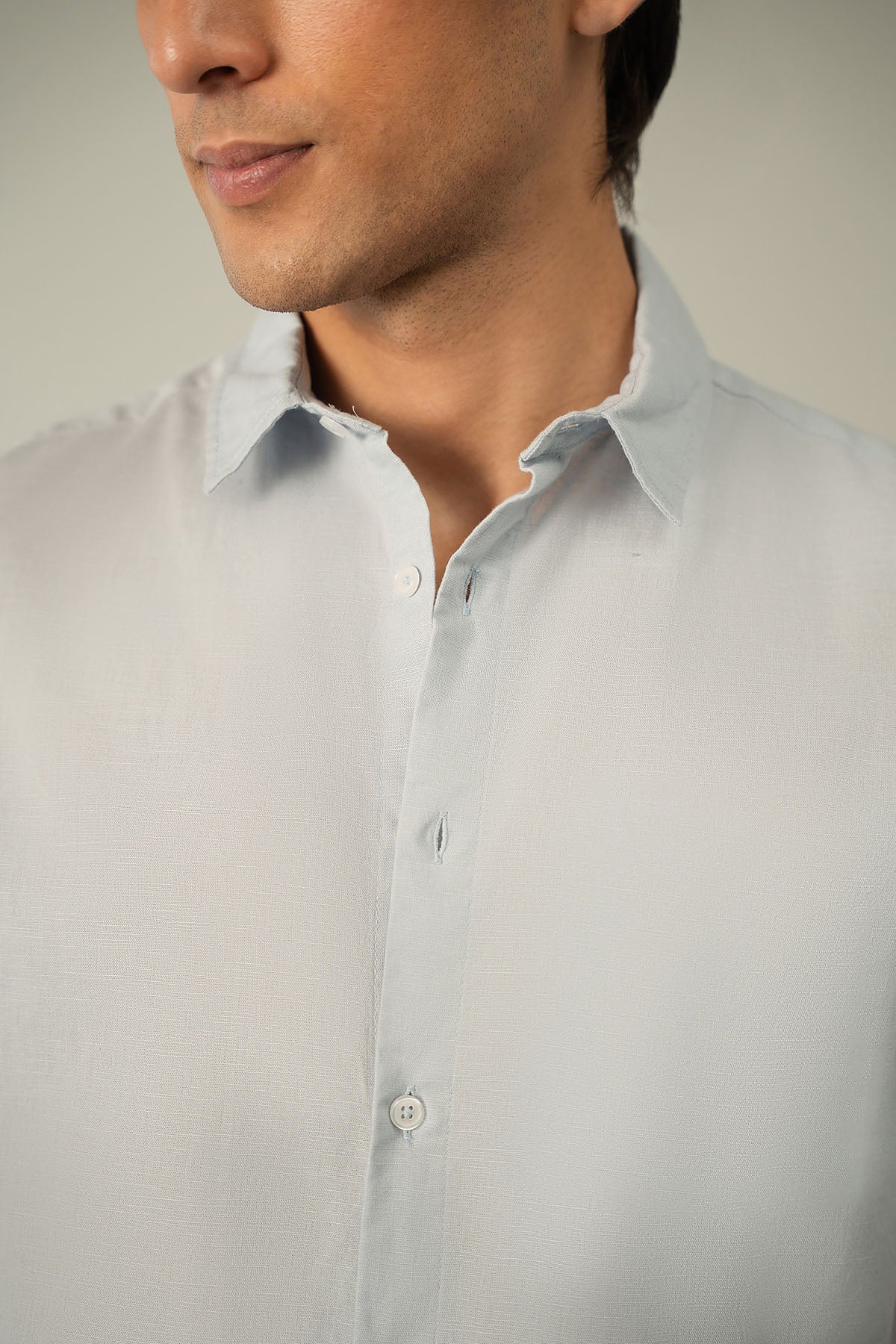 CLASSIC LINEN BLEND SHIRT - Image 2