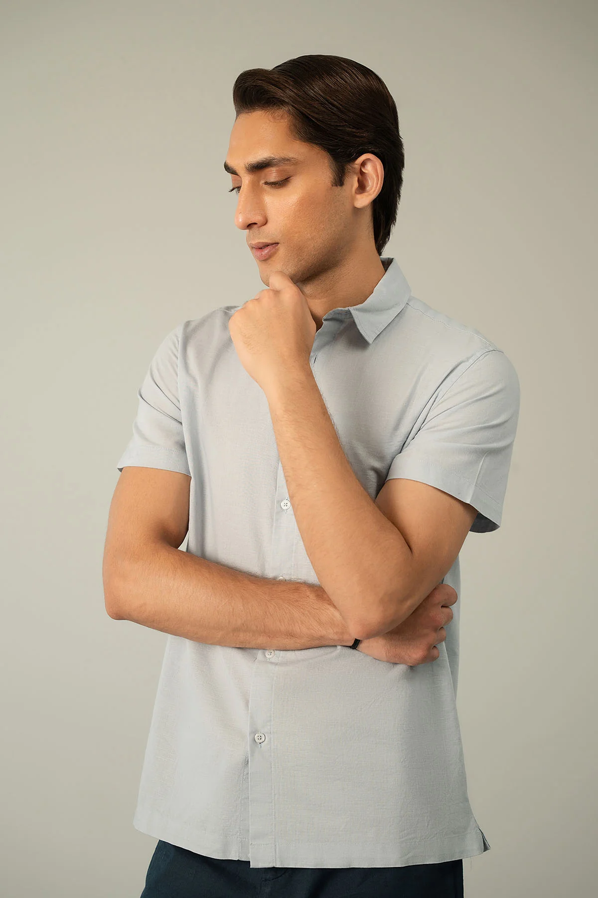 CLASSIC LINEN BLEND SHIRT - Image 6