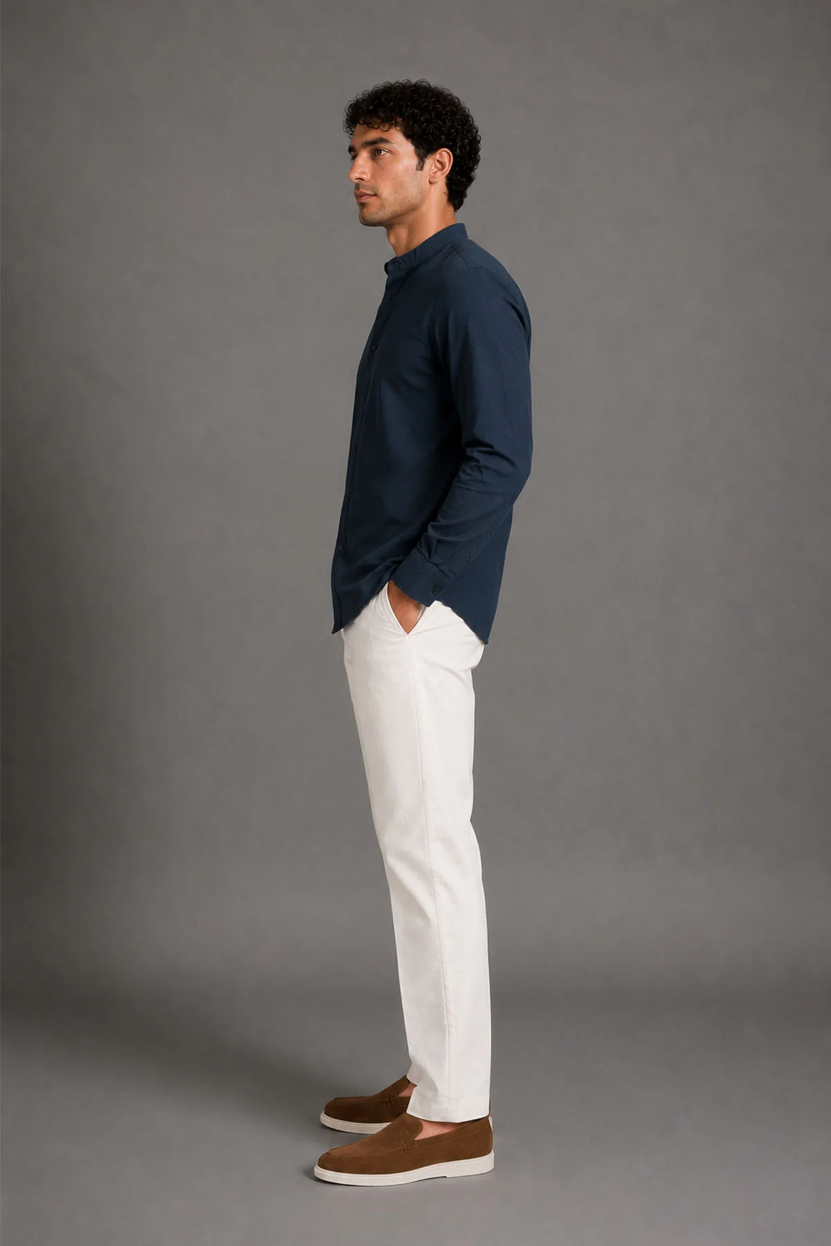 CLASSIC LINEN SHIRT - Image 3