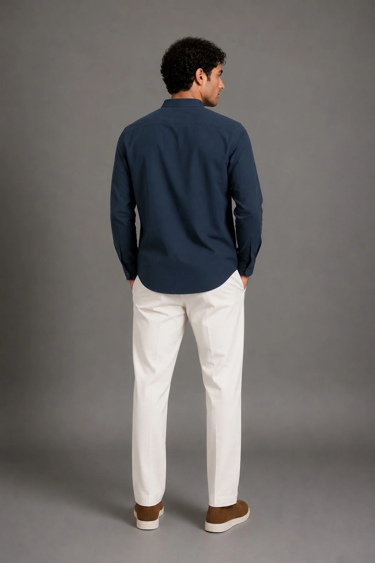 CLASSIC LINEN SHIRT - Image 4