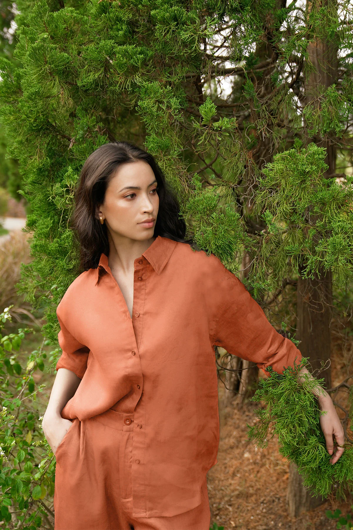 CLASSIC LINEN SHIRT- 100% LINEN
