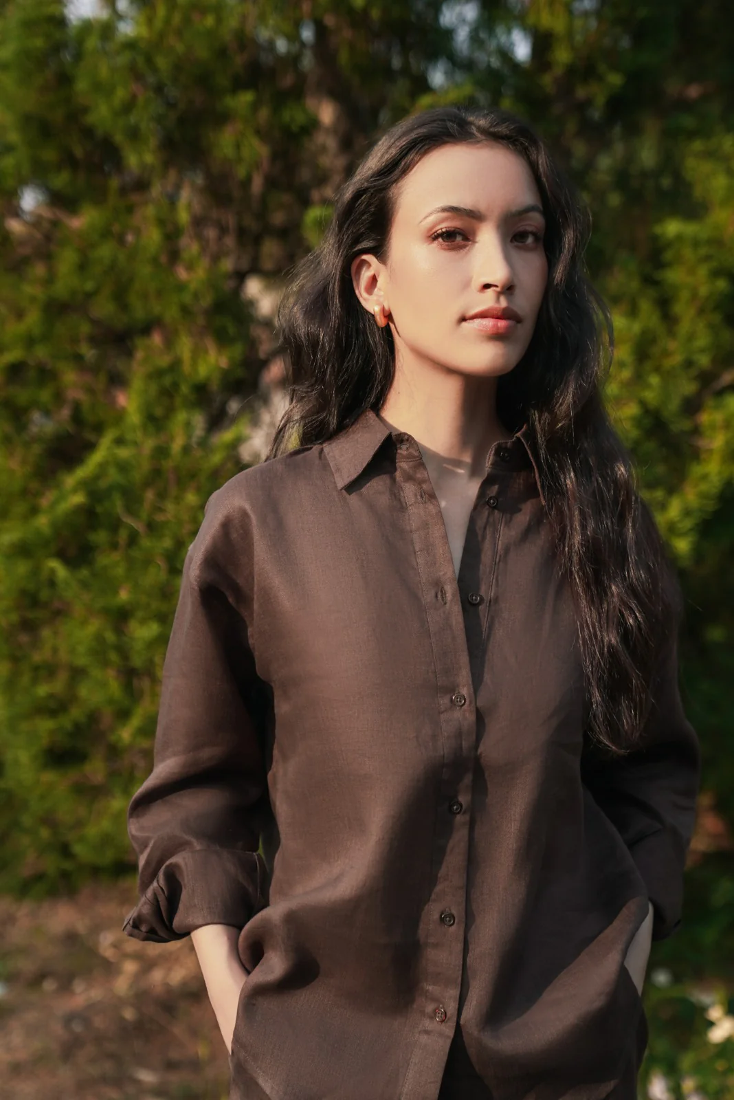 CLASSIC LINEN SHIRT- 100% LINEN