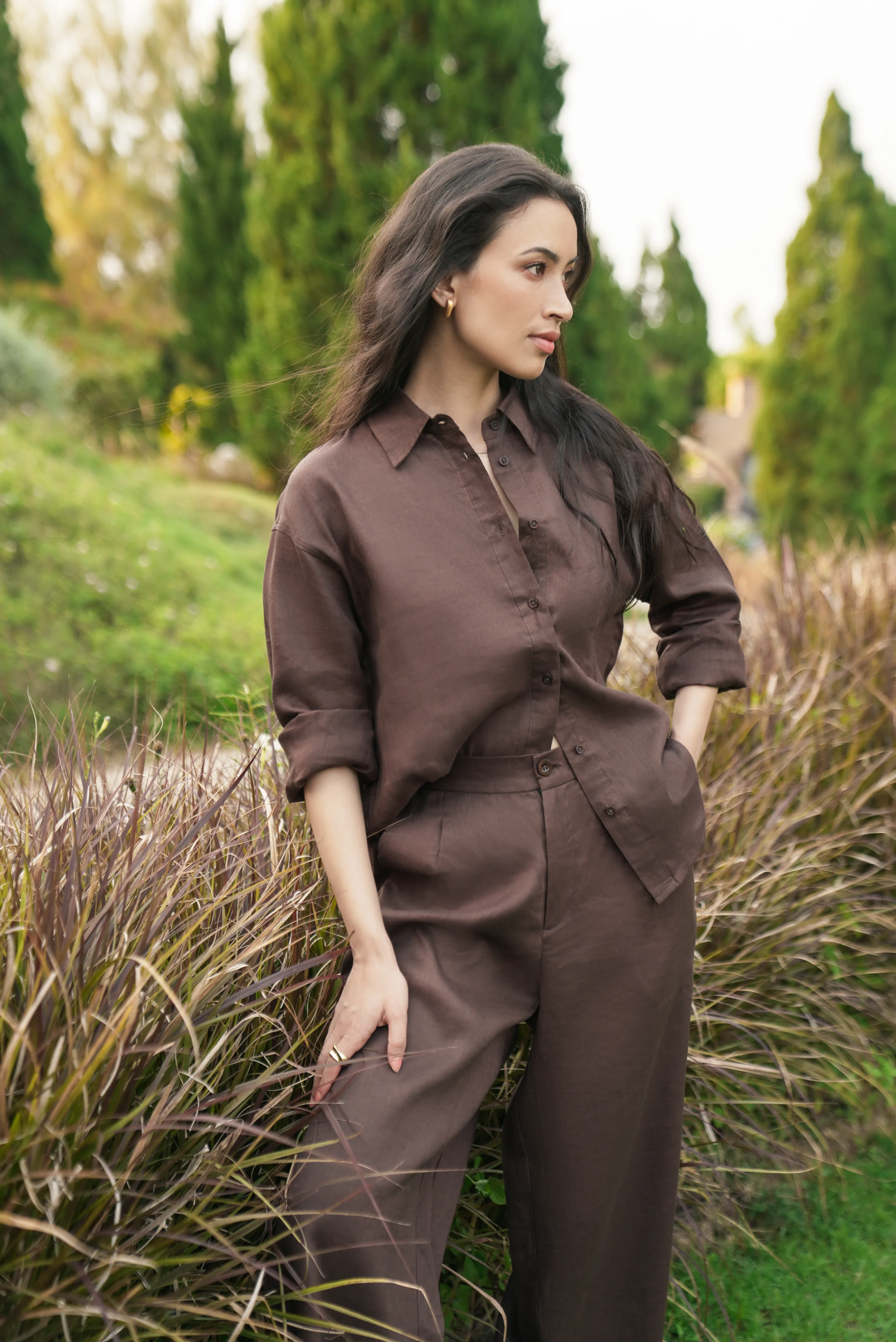 CLASSIC LINEN SHIRT- 100% LINEN - Image 3