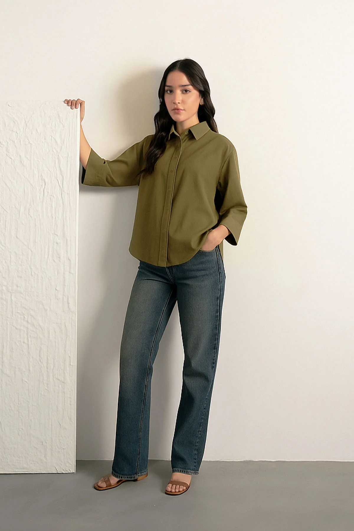 CLASSIC LINEN SHIRT - Image 3