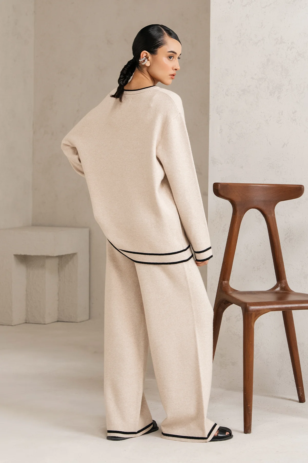 CONTRAST TRIM CO-ORD SET - Image 3