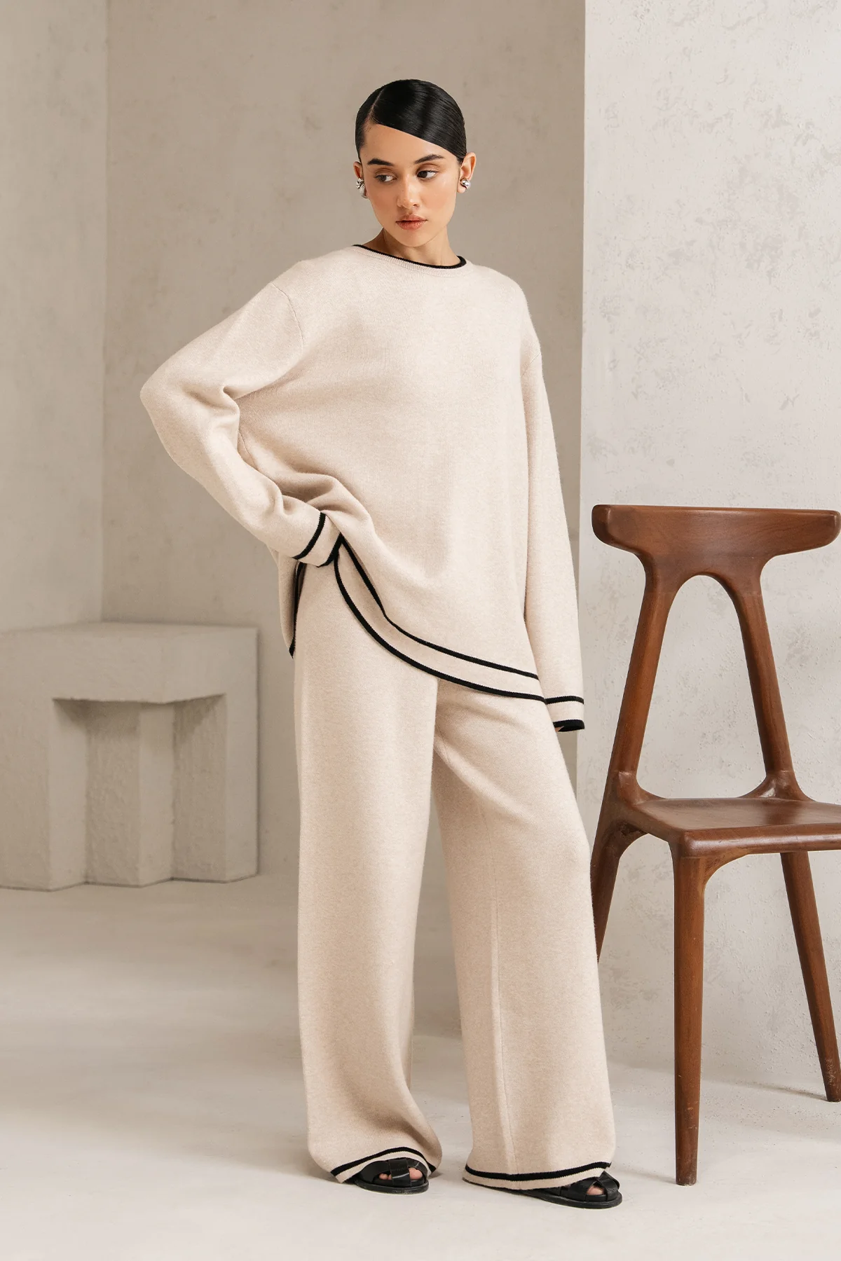 CONTRAST TRIM CO-ORD SET - Image 5
