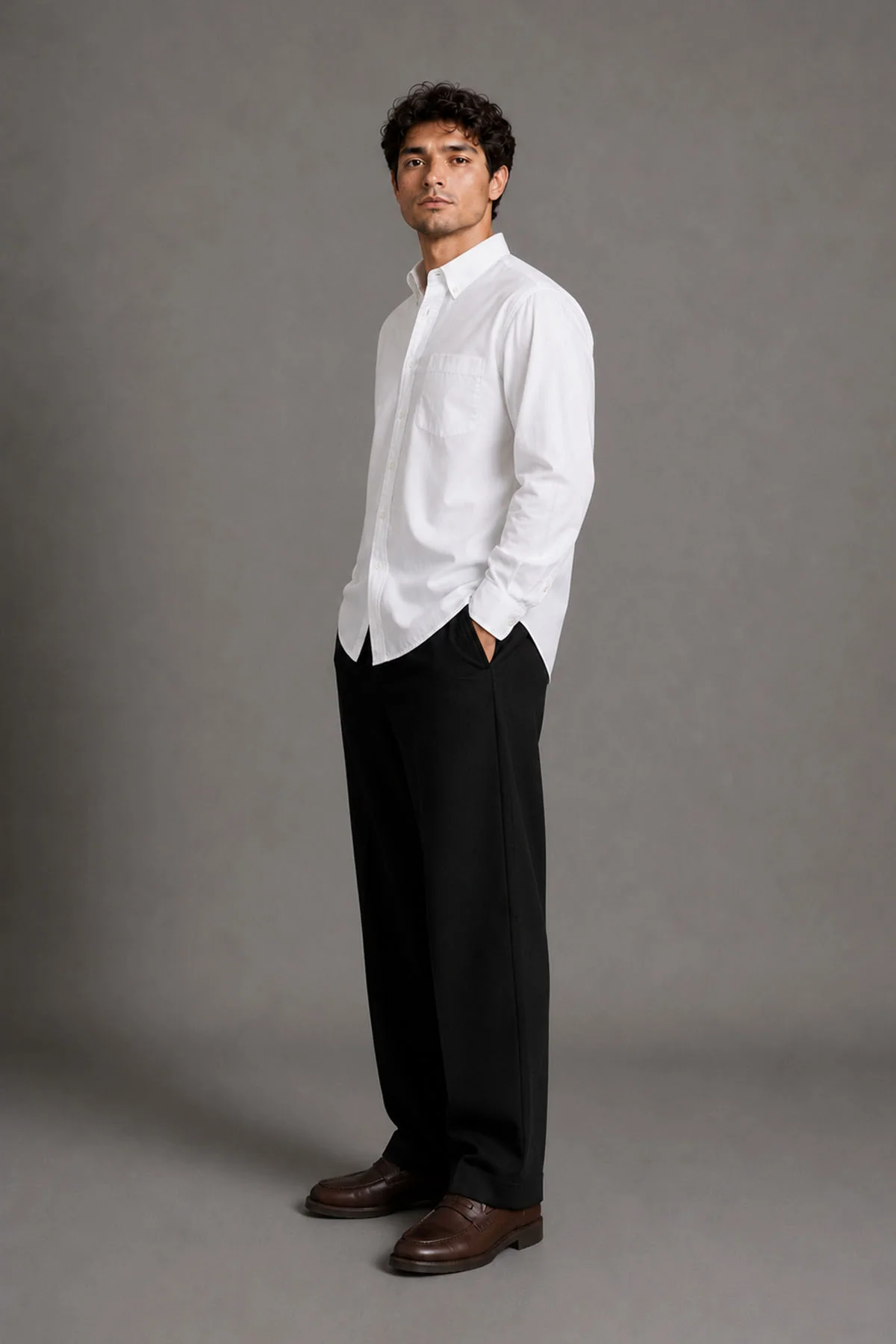 POPLIN SHIRT REGULAR FIT - Image 3