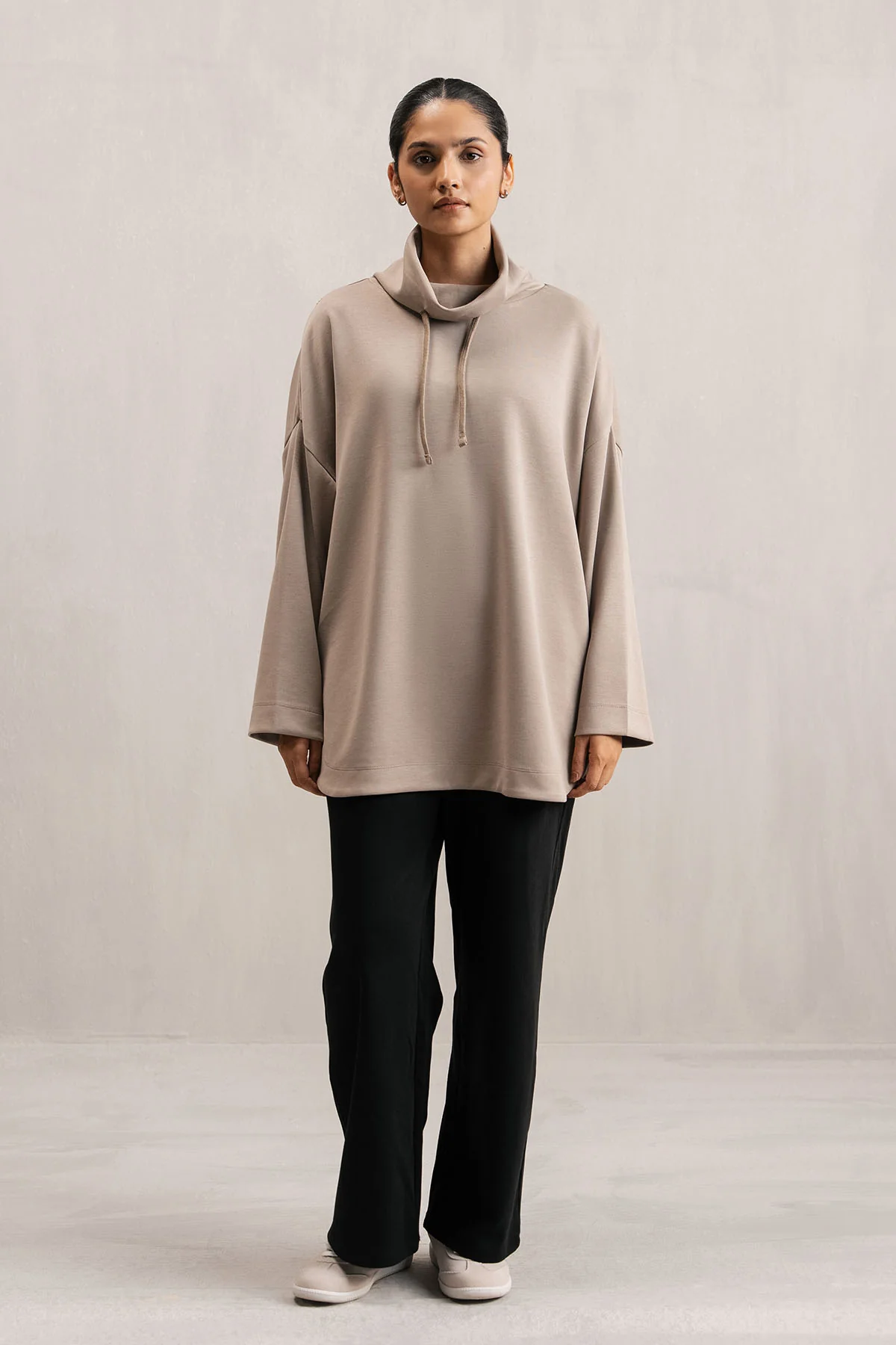 COWL NECK SHIRT CLOUDLUX LIGHT