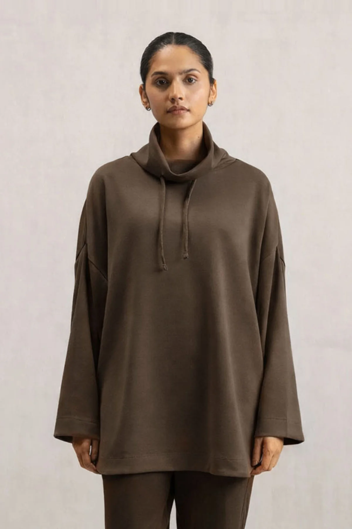 COWL NECK SHIRT  CLOUDLUX LIGHT