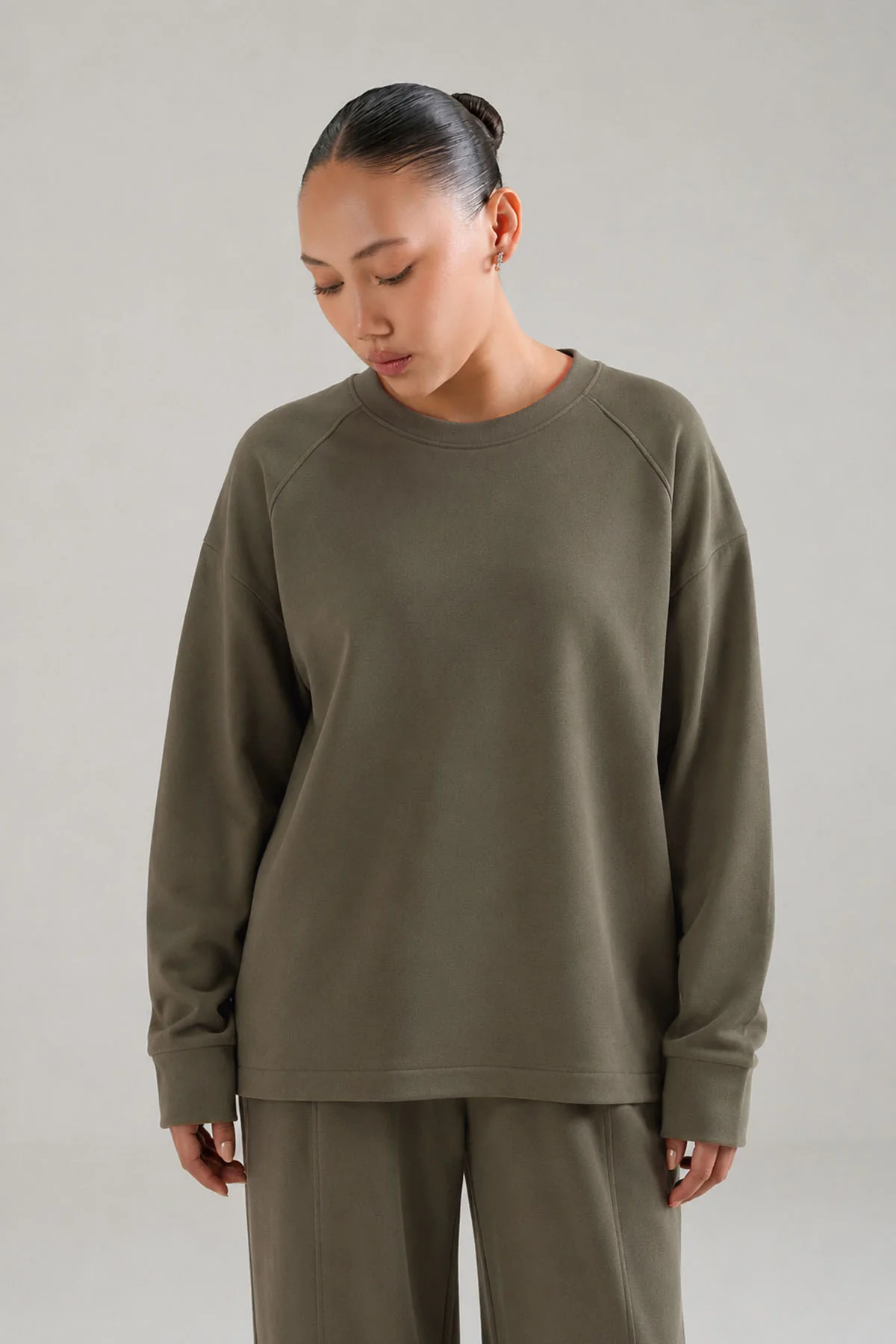 CREWNECK TOP-CLOUDLUX LIGHT - Image 3