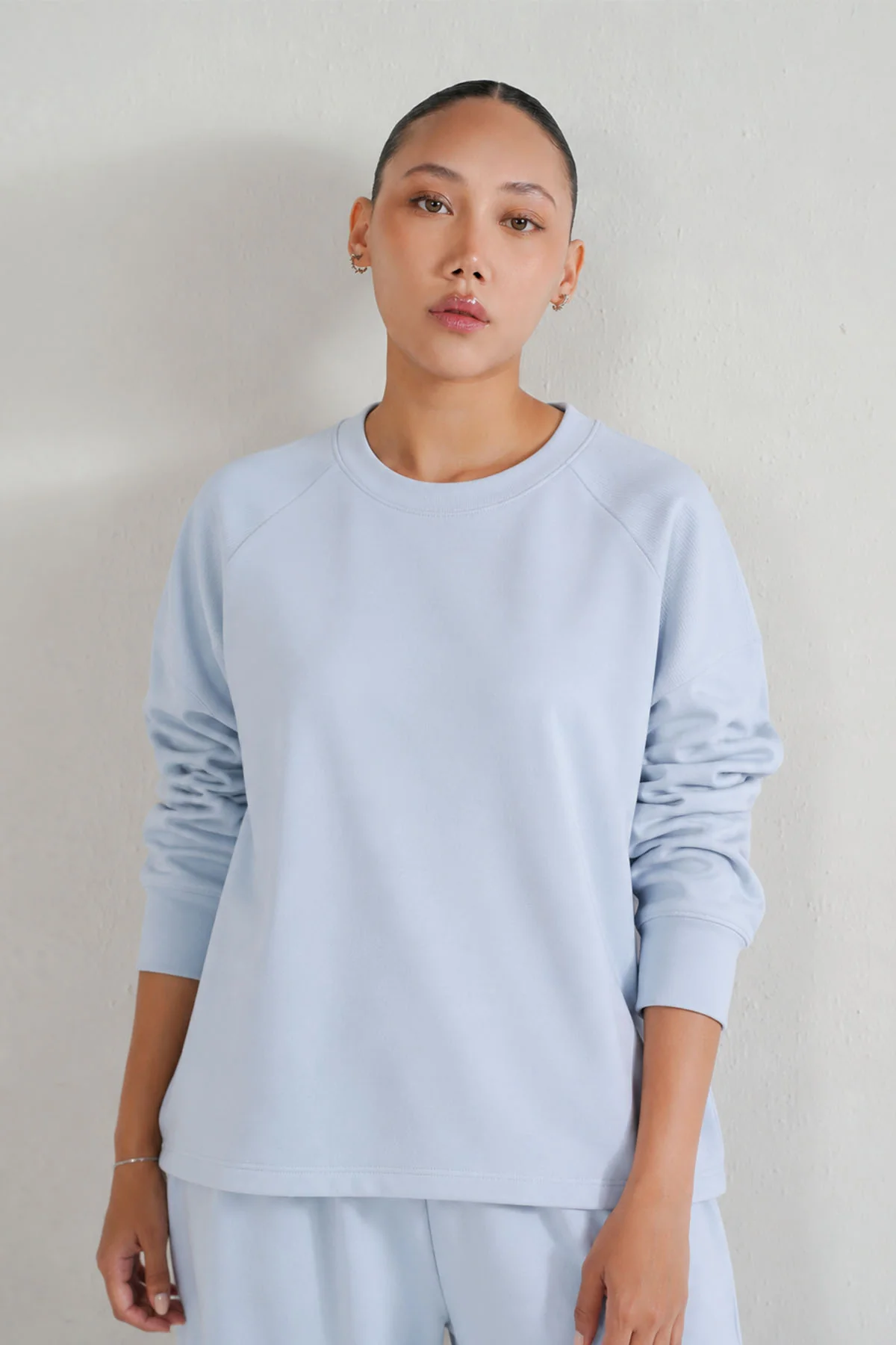 CREWNECK TOP-CLOUDLUX LIGHT - Image 3
