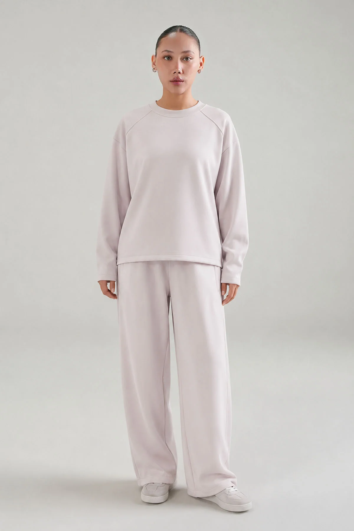CREWNECK TOP-CLOUDLUX LIGHT - Image 2