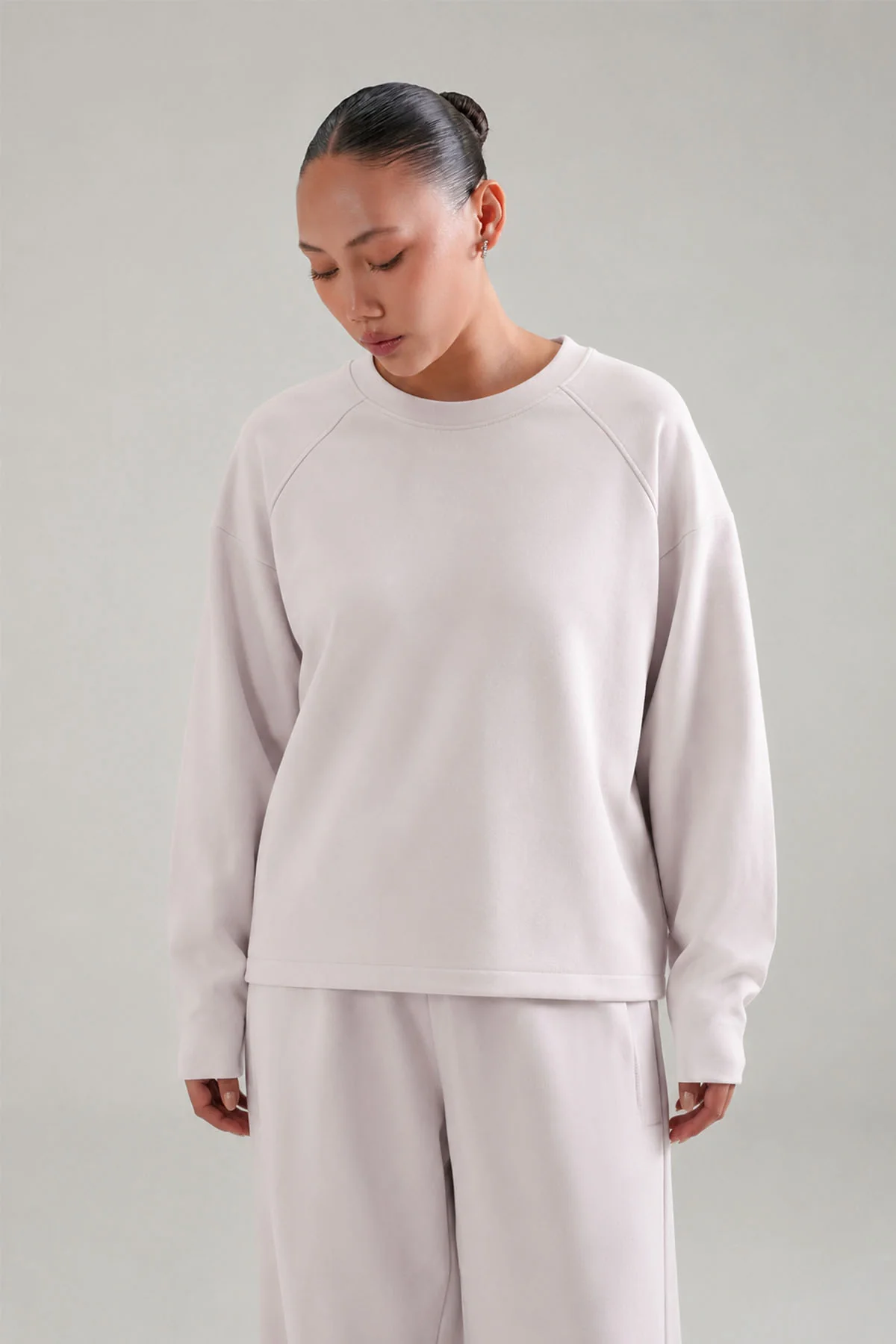 CREWNECK TOP-CLOUDLUX LIGHT - Image 3