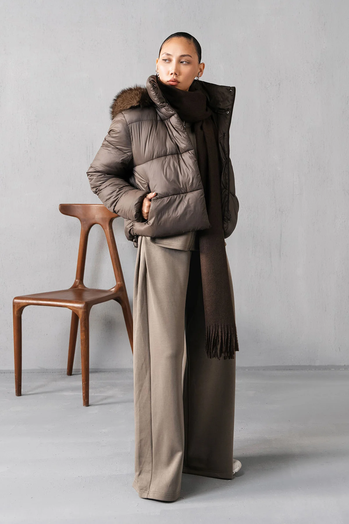 CROPPED PUFFER JACKET - Image 7