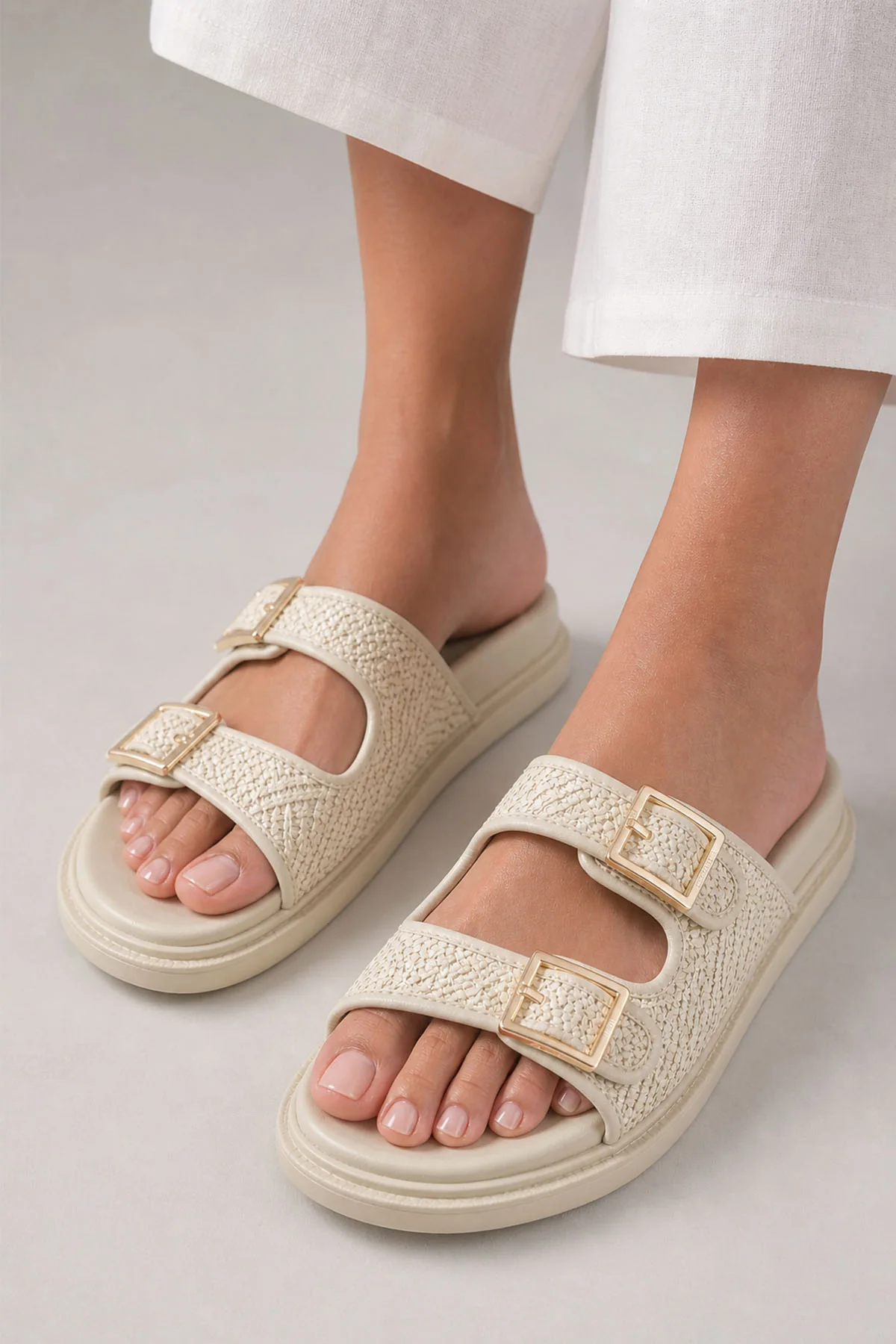 DOUBLE BUCKLE SLIDES - Image 5