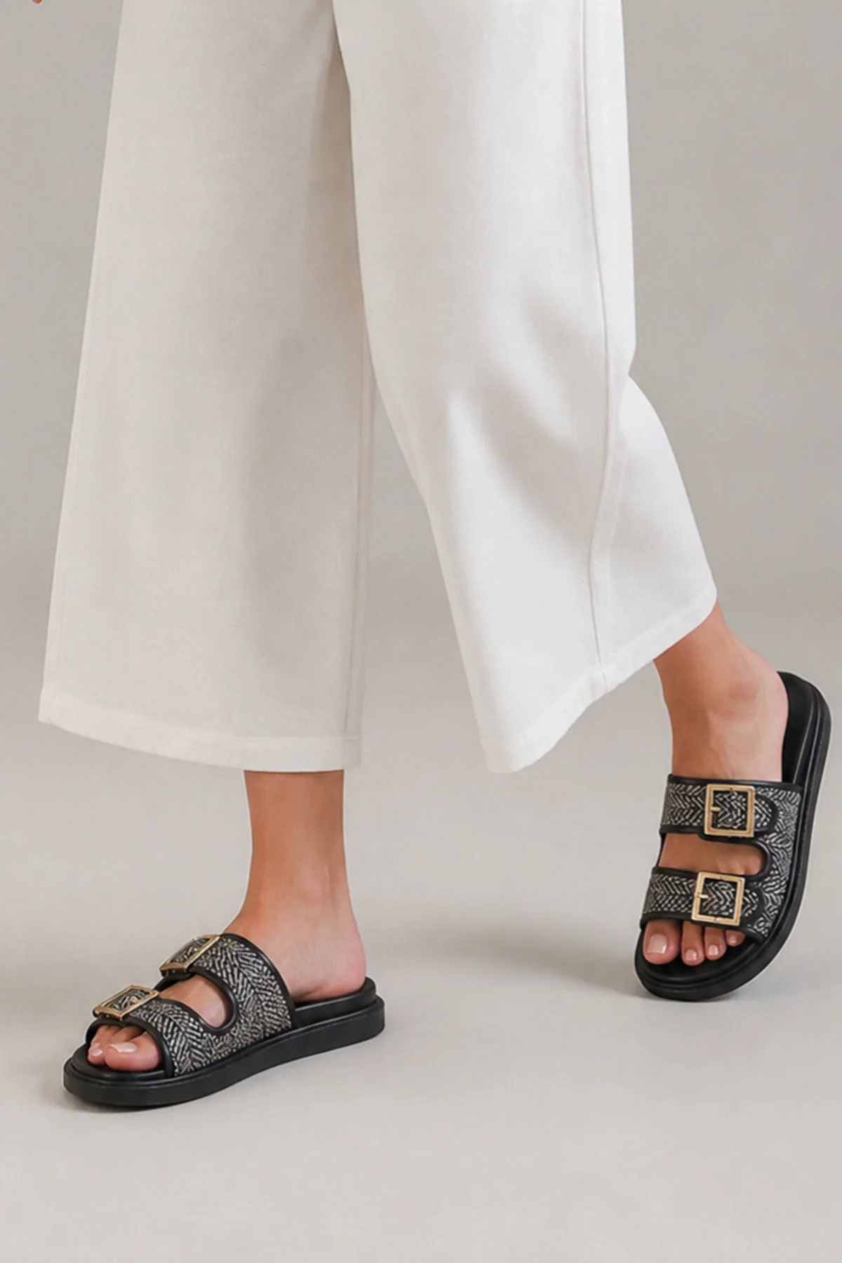 DOUBLE BUCKLE SLIDES - Image 6