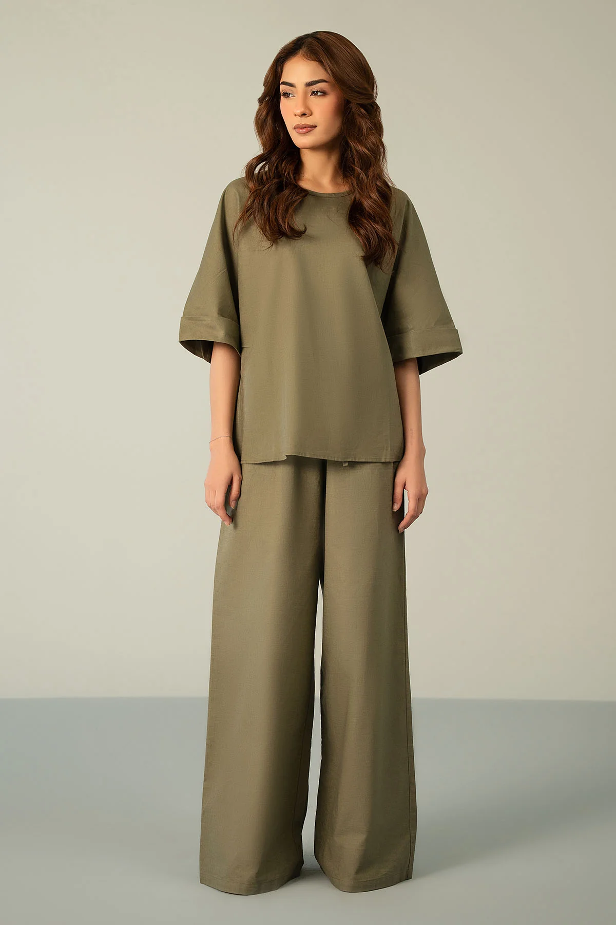DRAW STRING LINEN TROUSERS - Image 4