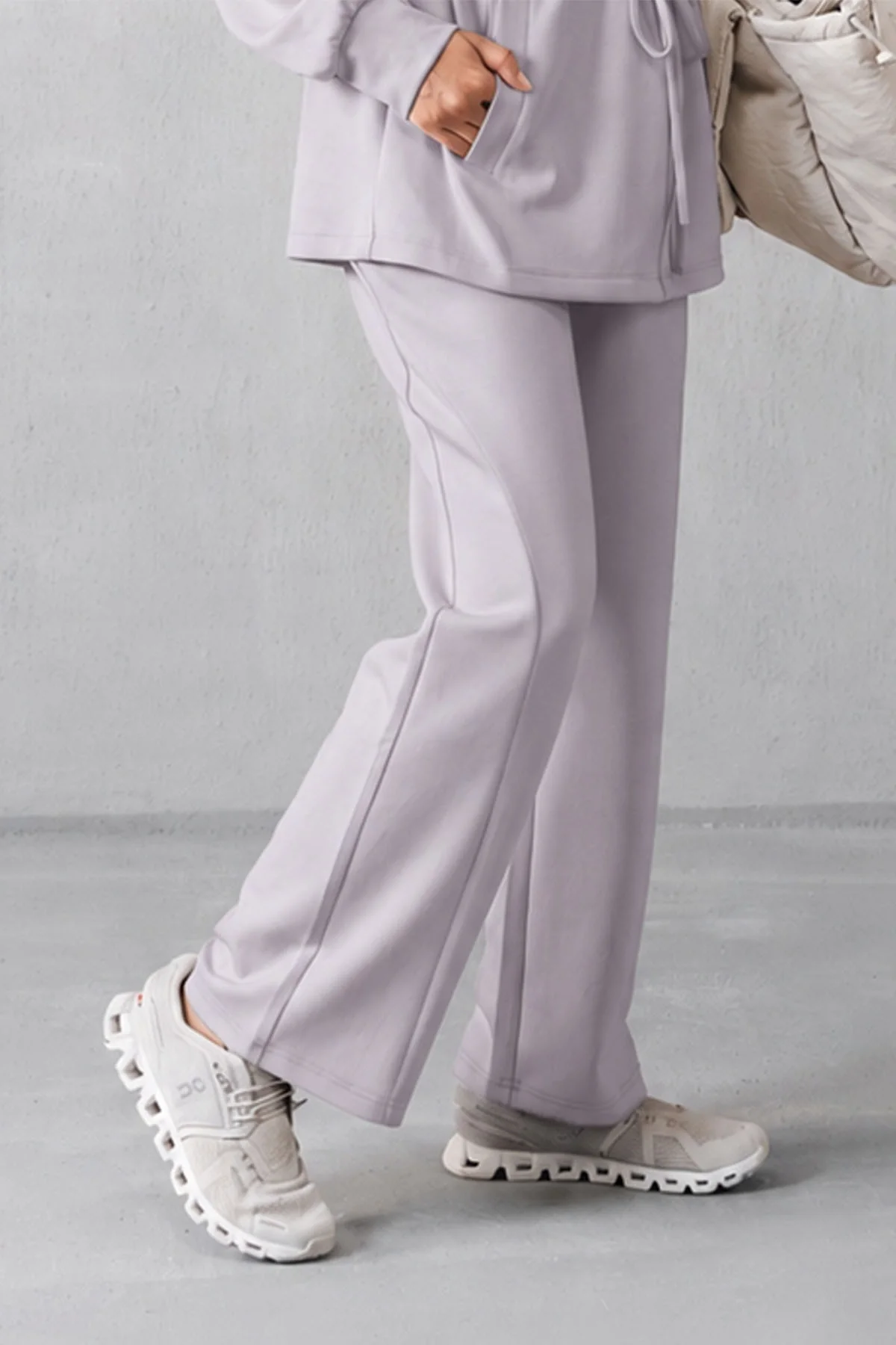 DRAWCORD HEM RELAXED PANTS CLOUDLUX - Image 2