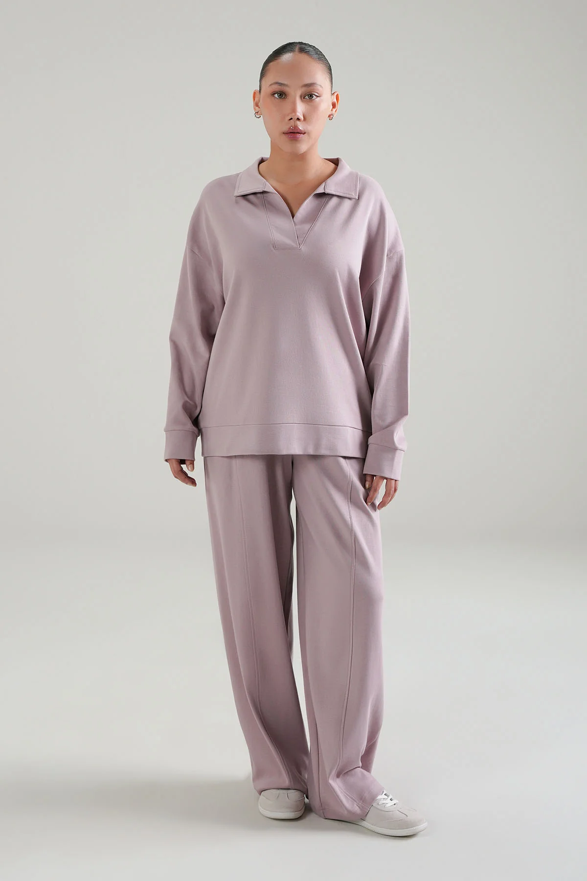 ELASTICATED LOUNGE PANT-DOUBLE KNIT - Image 3