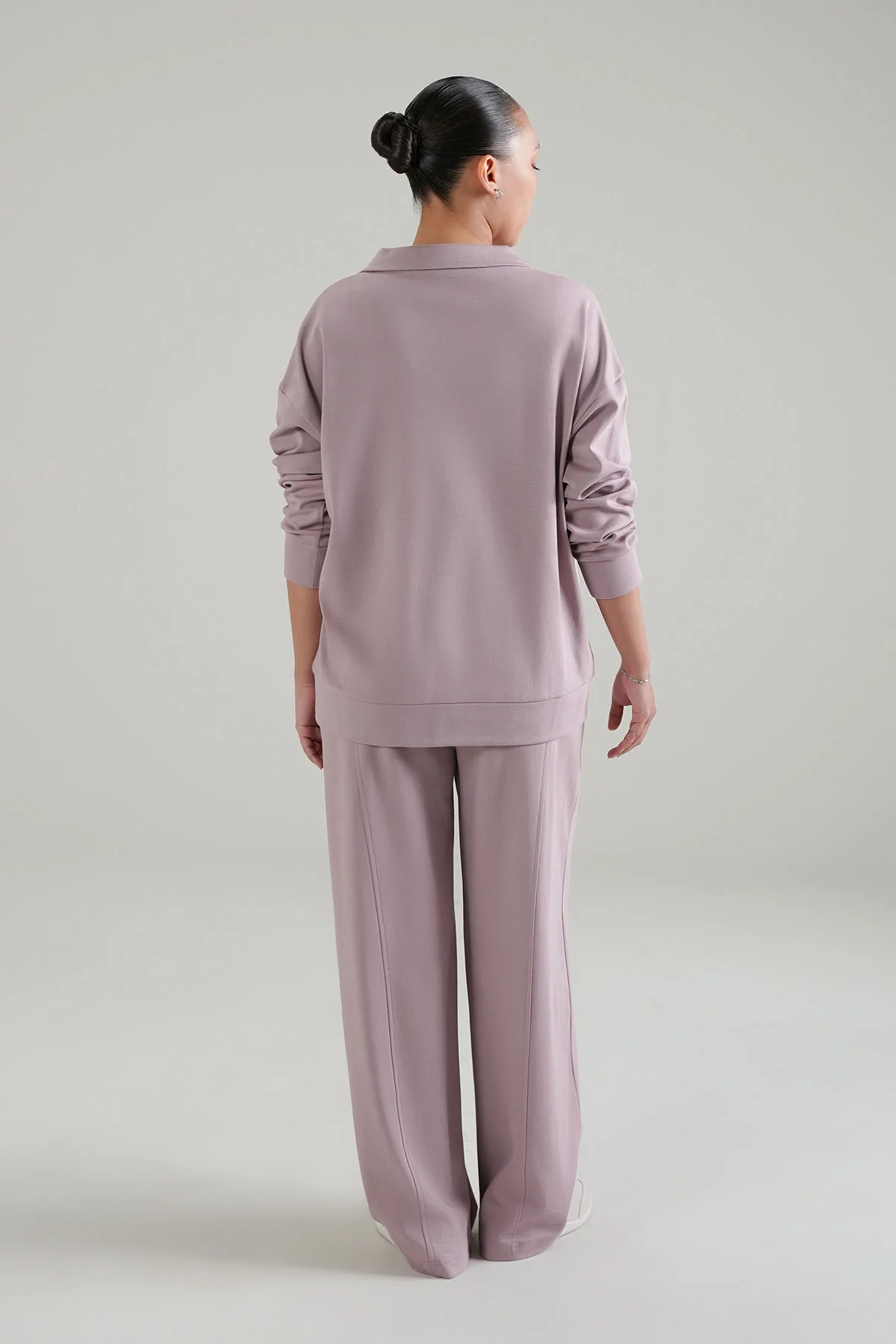 ELASTICATED LOUNGE PANT-DOUBLE KNIT - Image 6