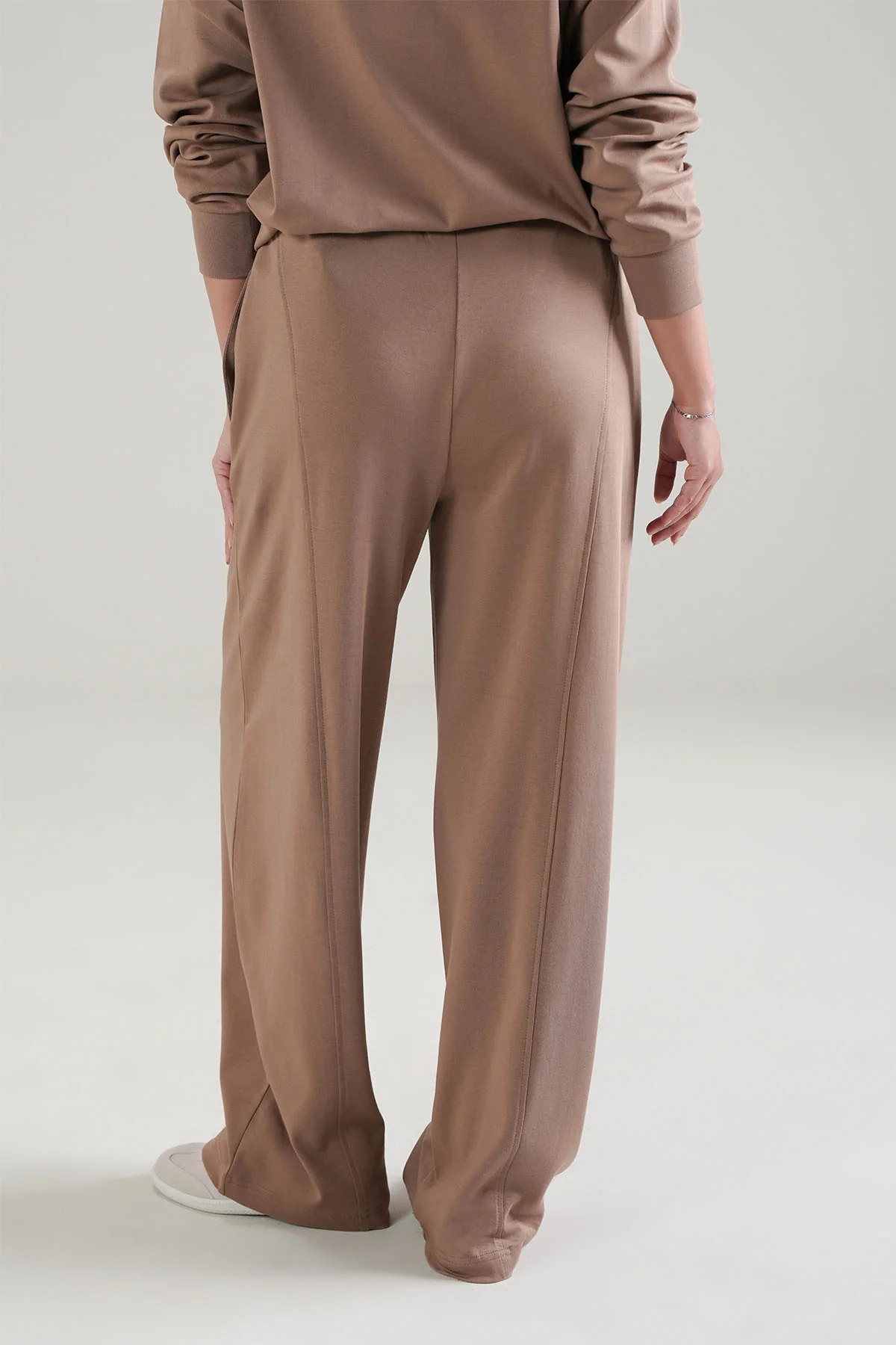 ELASTICATED LOUNGE PANT-DOUBLE KNIT - Image 5