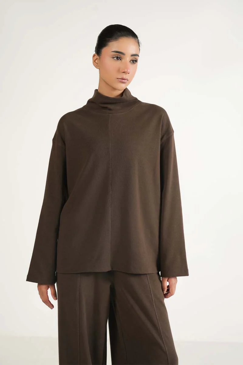 ESSENTIAL MOCK-NECK RIB WOMEN - Image 3