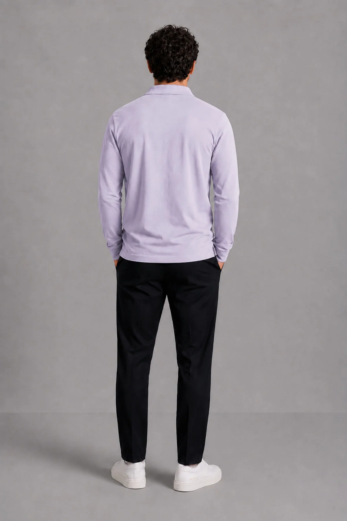 FULL SLEEVE SUPIMA POLO T-SHIRT - Image 4