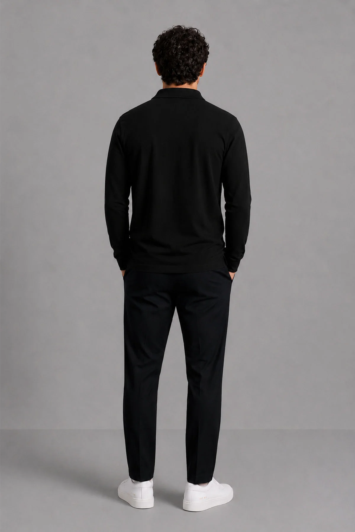 FULL SLEEVE SUPIMA POLO T-SHIRT - Image 4
