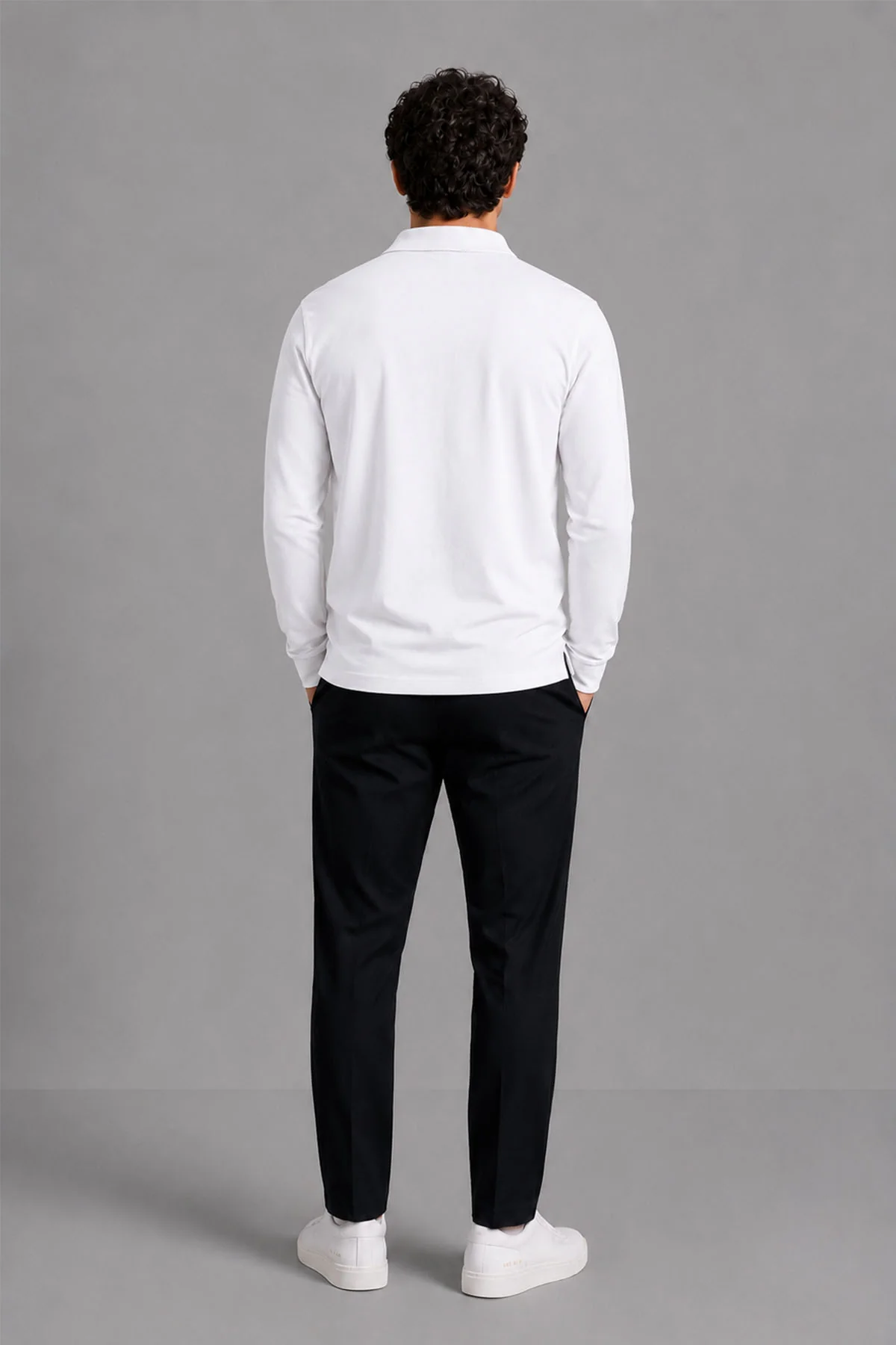 FULL SLEEVE SUPIMA POLO T-SHIRT - Image 4