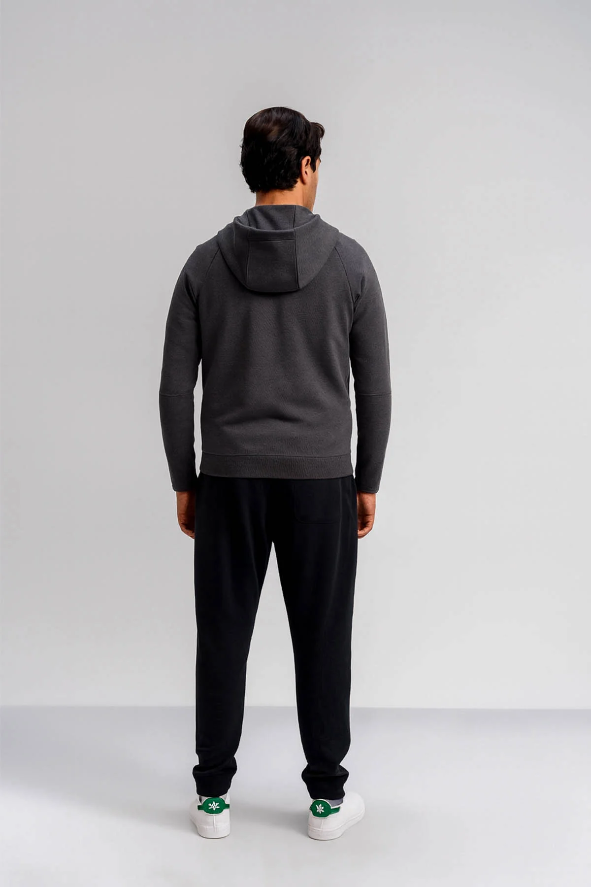FULL ZIP HOODIE-DOUBLE KNIT - Image 3