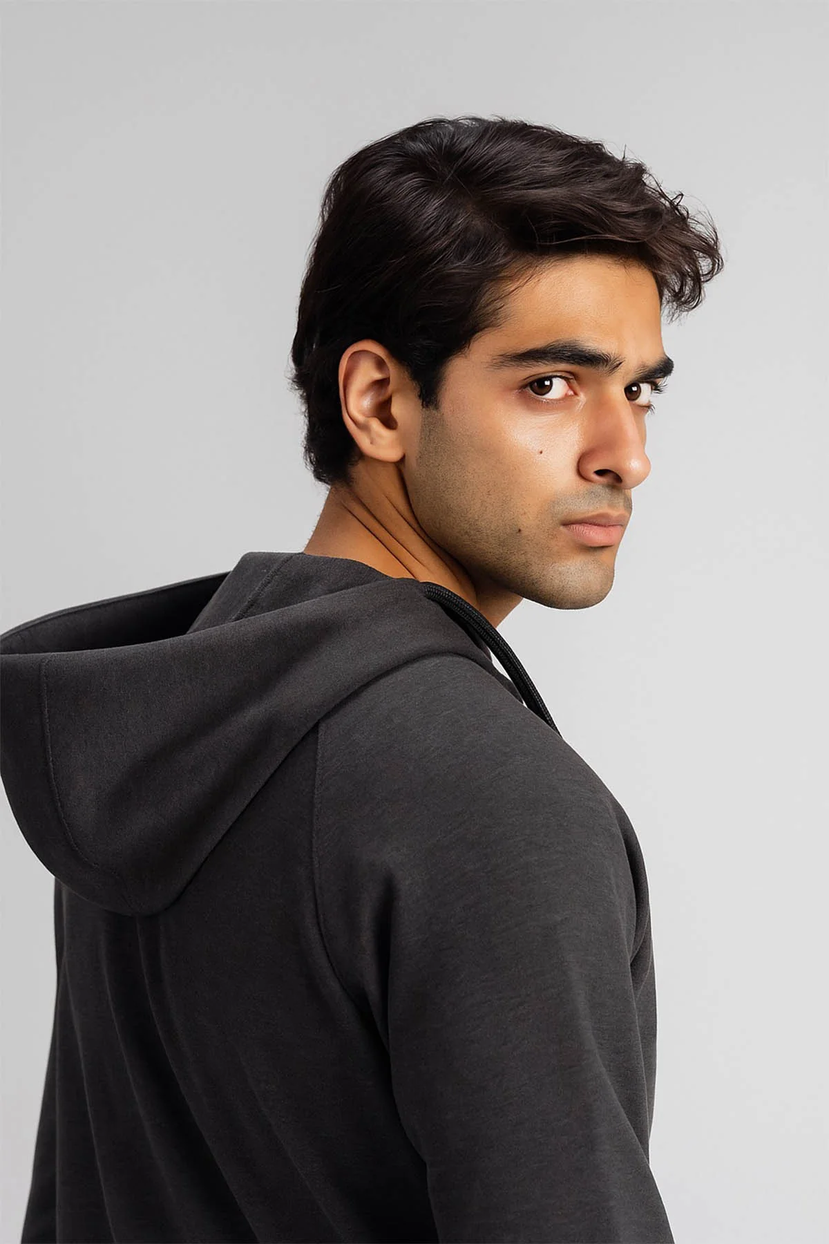 FULL ZIP HOODIE-DOUBLE KNIT - Image 4