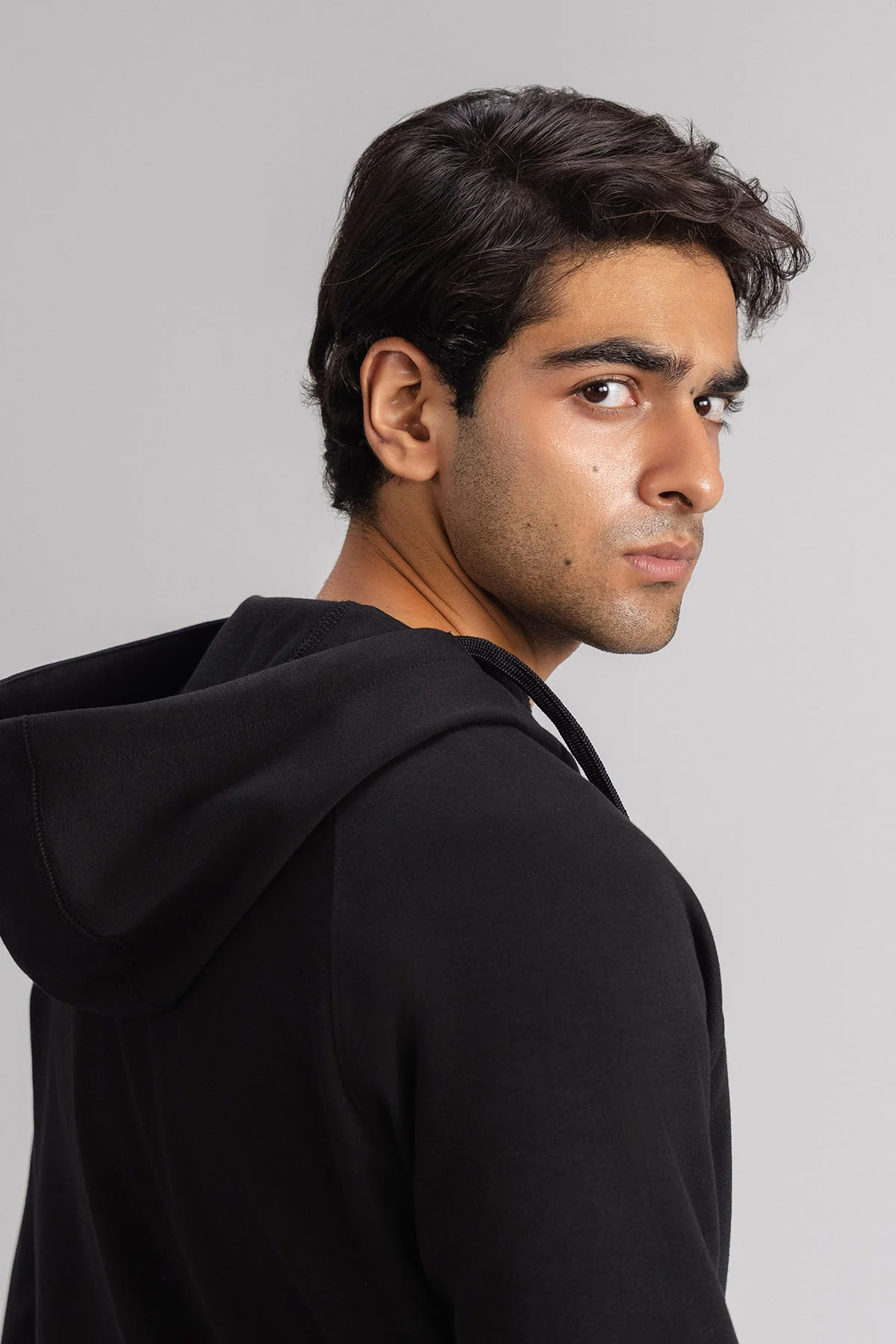 FULL ZIP HOODIE-DOUBLE KNIT - Image 4
