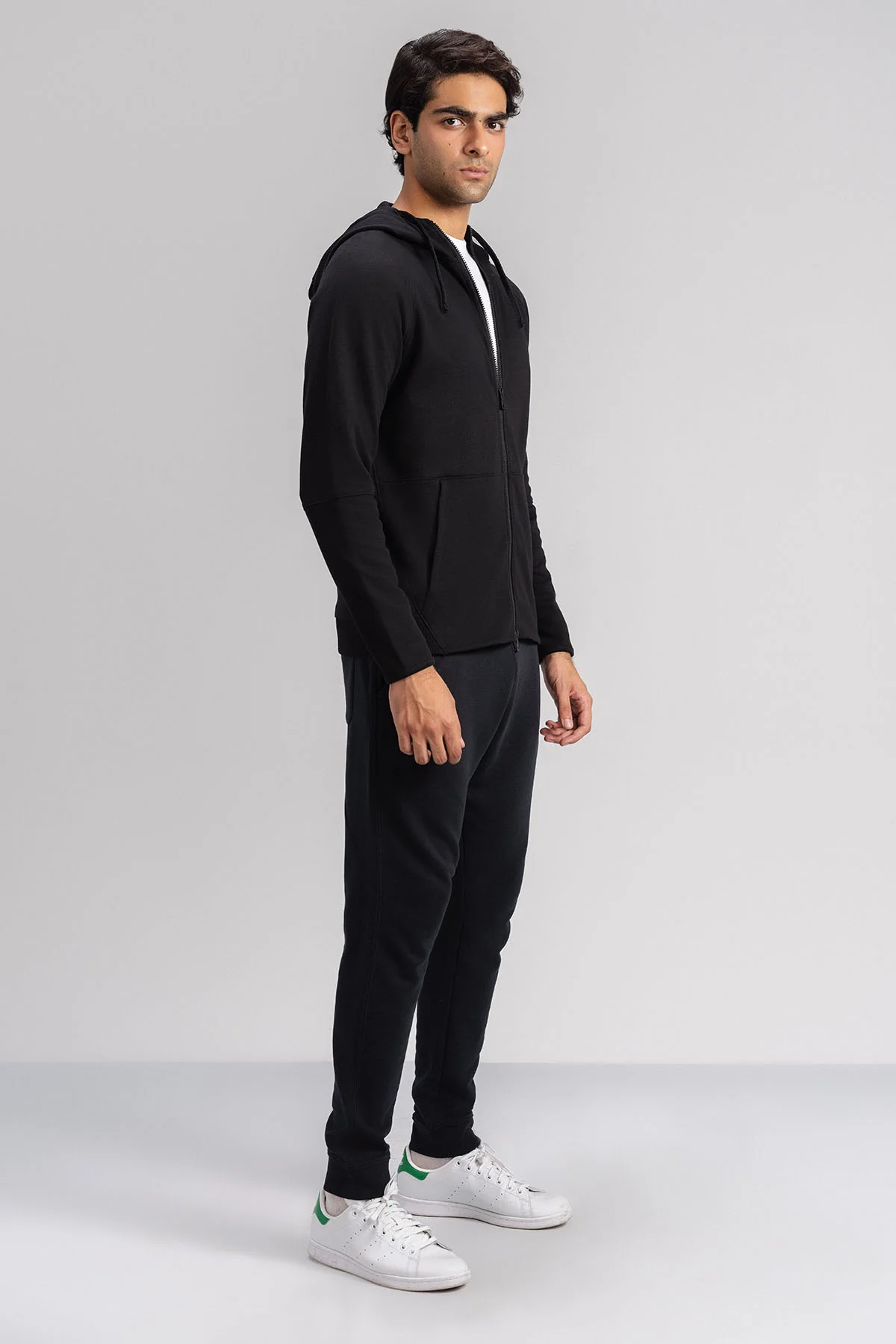 FULL ZIP HOODIE-DOUBLE KNIT - Image 8