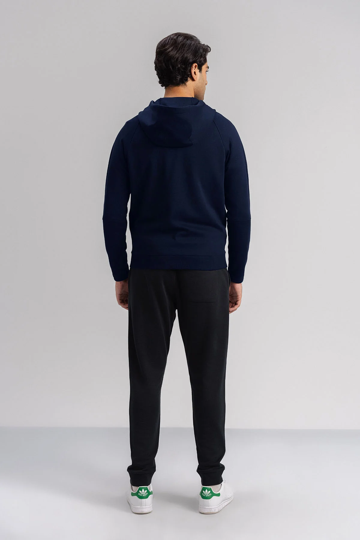 FULL ZIP HOODIE-DOUBLE KNIT - Image 3